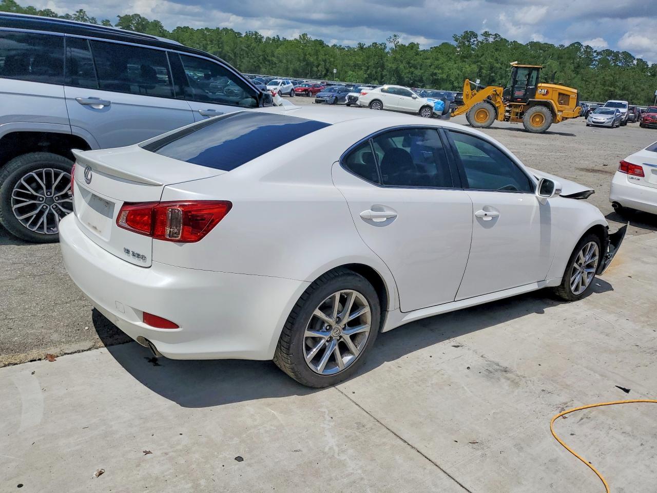 2011 Lexus Is 250 White vin: JTHBF5C2XB5147433