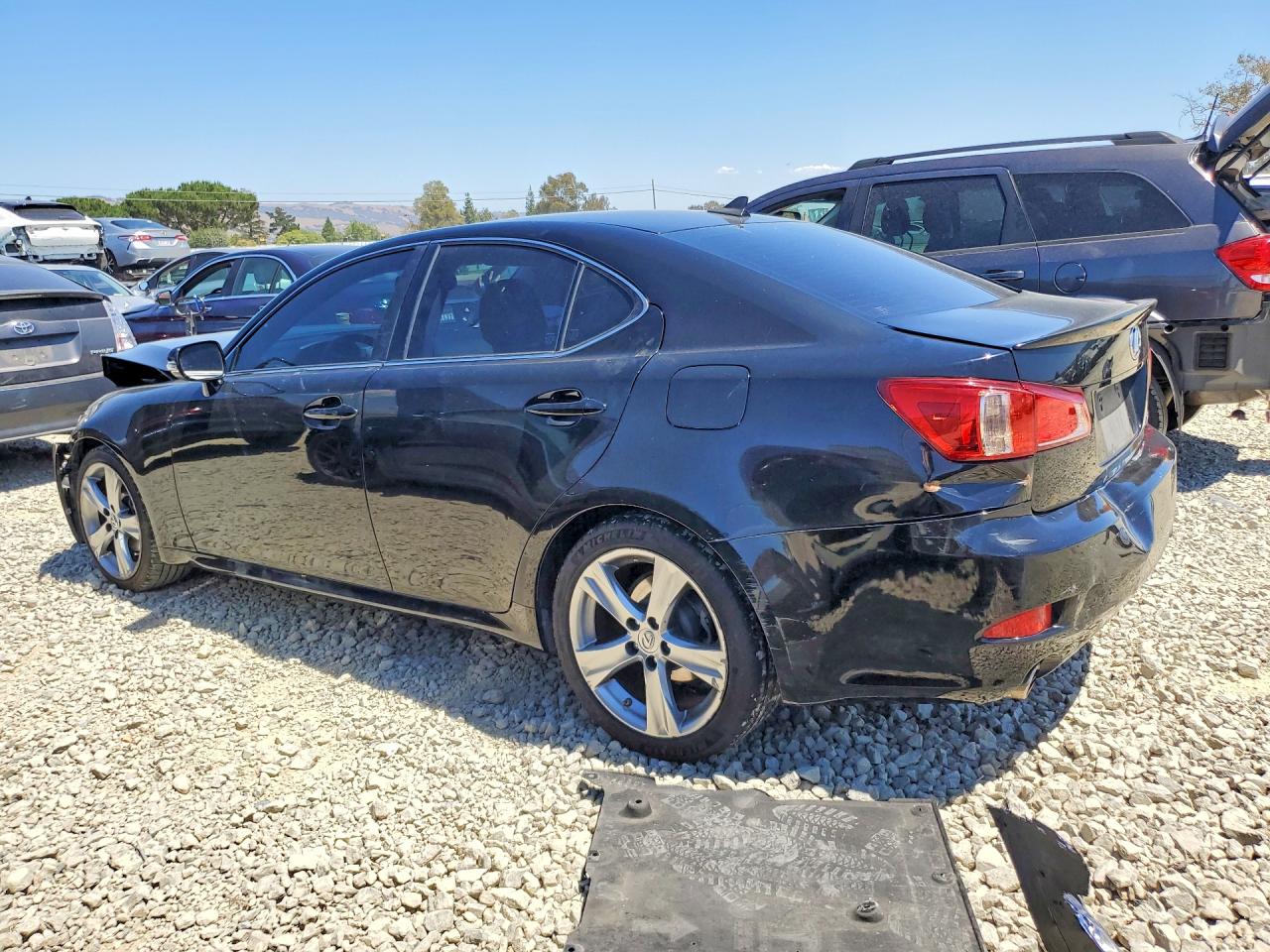 2011 Lexus Is 250 Black vin: JTHBF5C2XB5151532