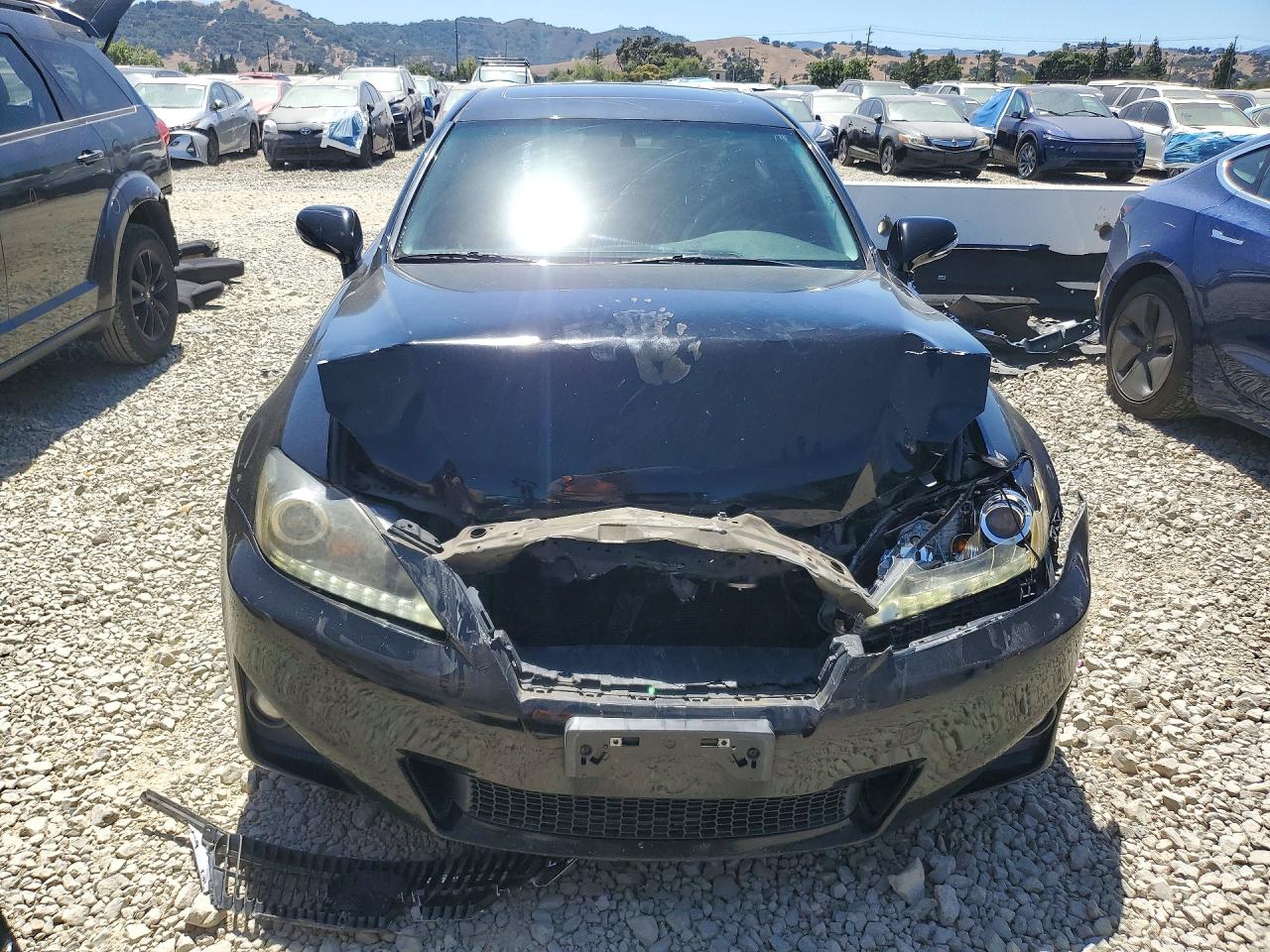 2011 Lexus Is 250 Black vin: JTHBF5C2XB5151532