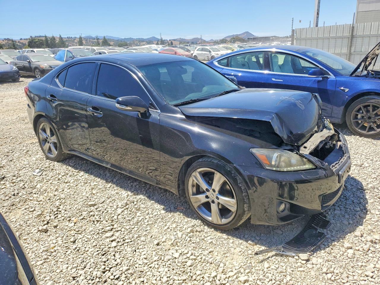 2011 Lexus Is 250 Black vin: JTHBF5C2XB5151532
