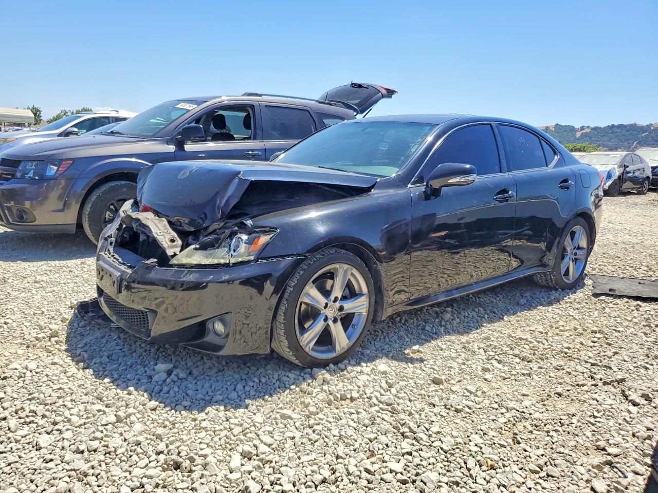 2011 Lexus Is 250 Black vin: JTHBF5C2XB5151532