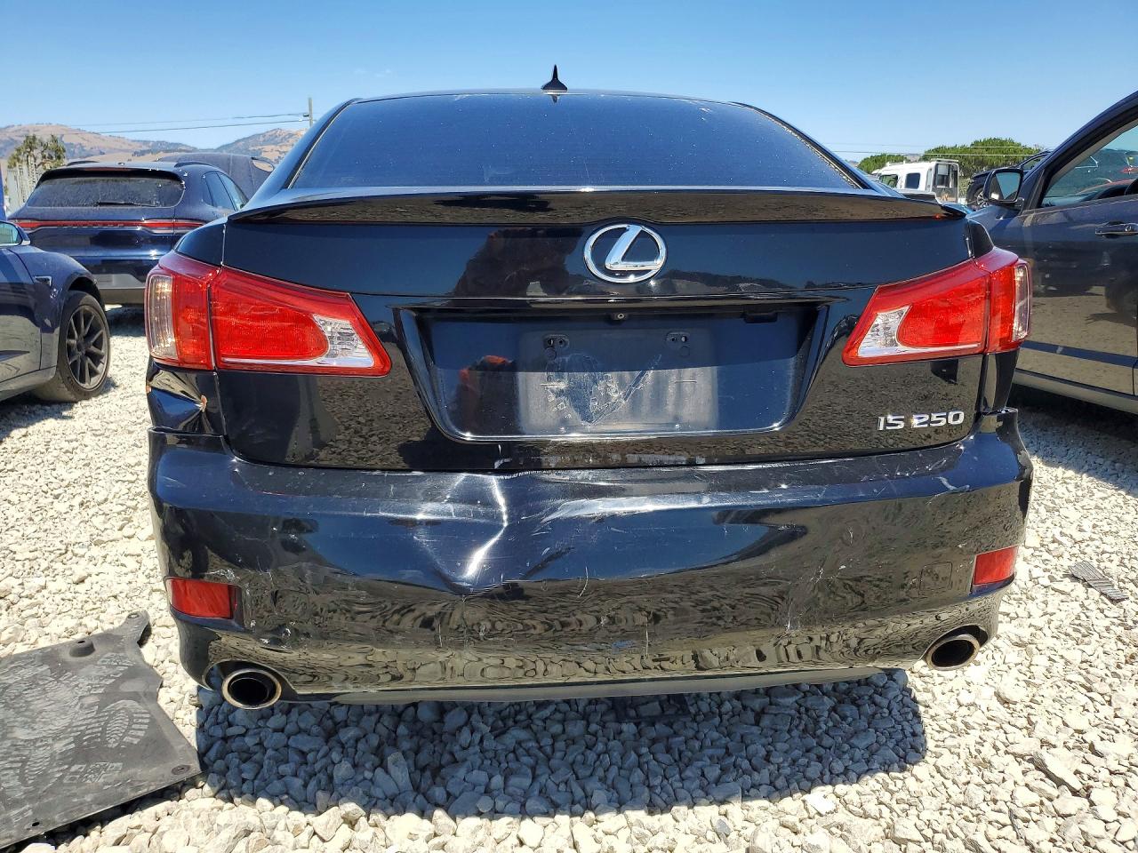 2011 Lexus Is 250 Black vin: JTHBF5C2XB5151532