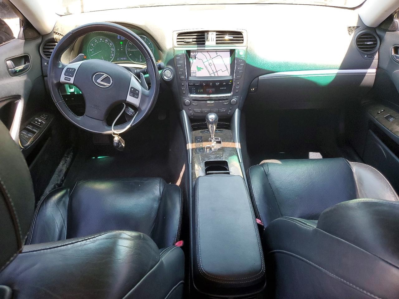 2011 Lexus Is 250 Black vin: JTHBF5C2XB5151532
