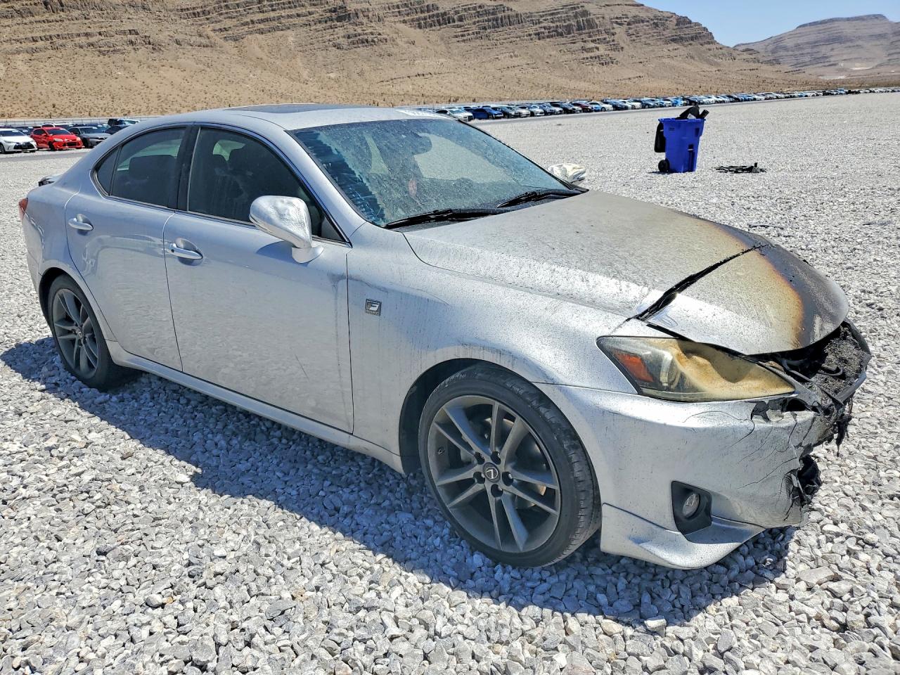 2011 Lexus Is 250 Silver vin: JTHBF5C2XB5151725