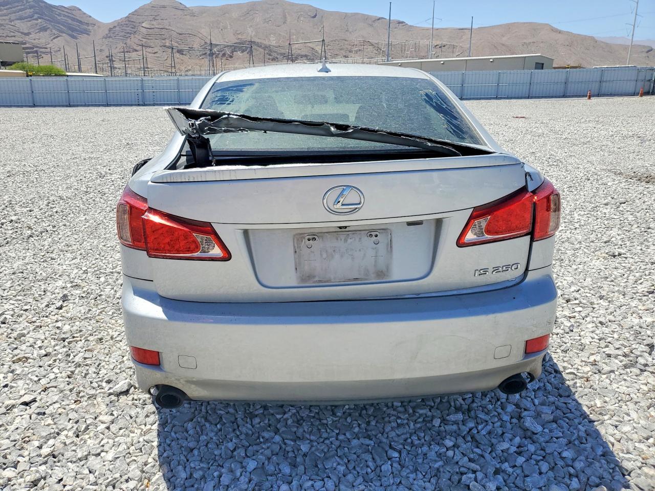 2011 Lexus Is 250 Silver vin: JTHBF5C2XB5151725