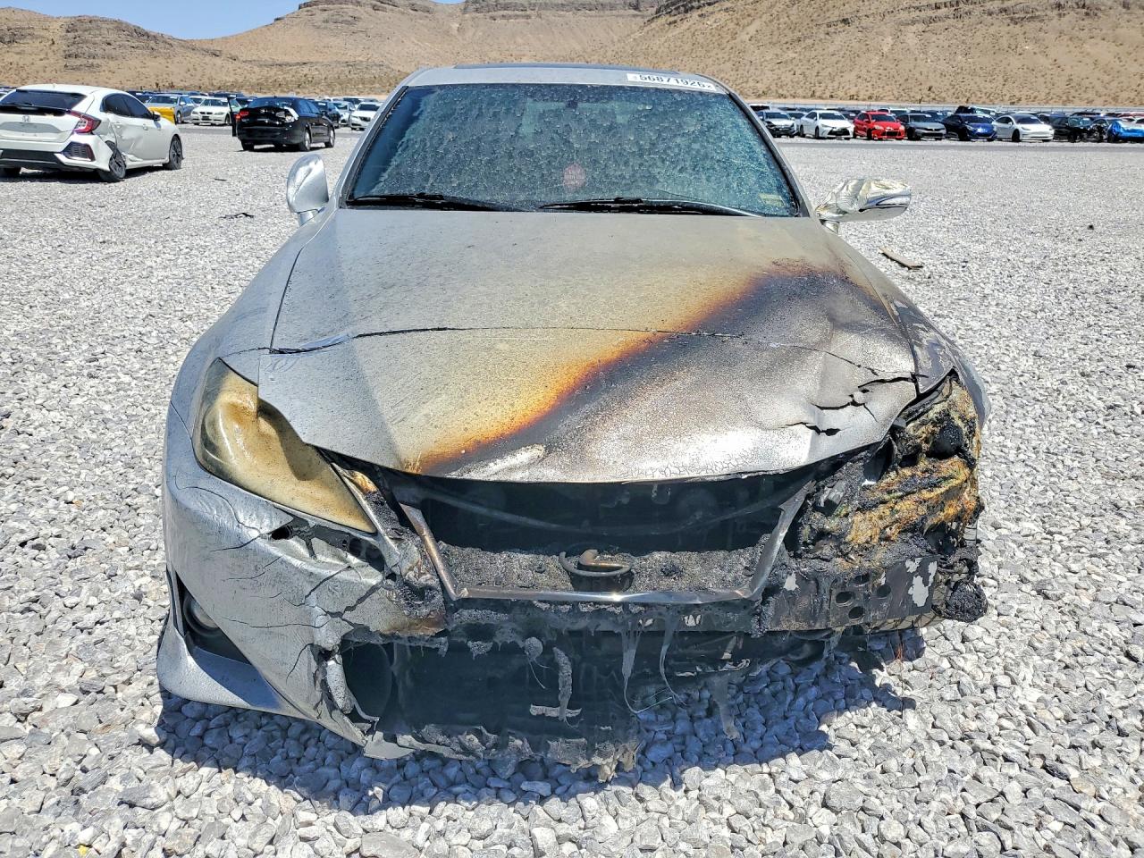 2011 Lexus Is 250 Silver vin: JTHBF5C2XB5151725