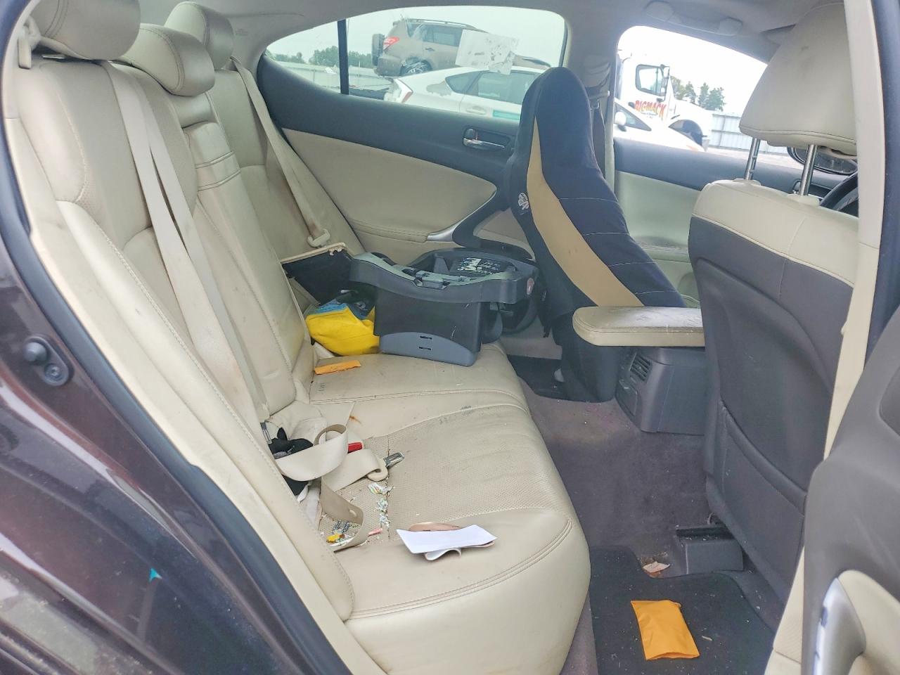 2012 Lexus Is 250 Base Gray vin: JTHBF5C2XC2102690