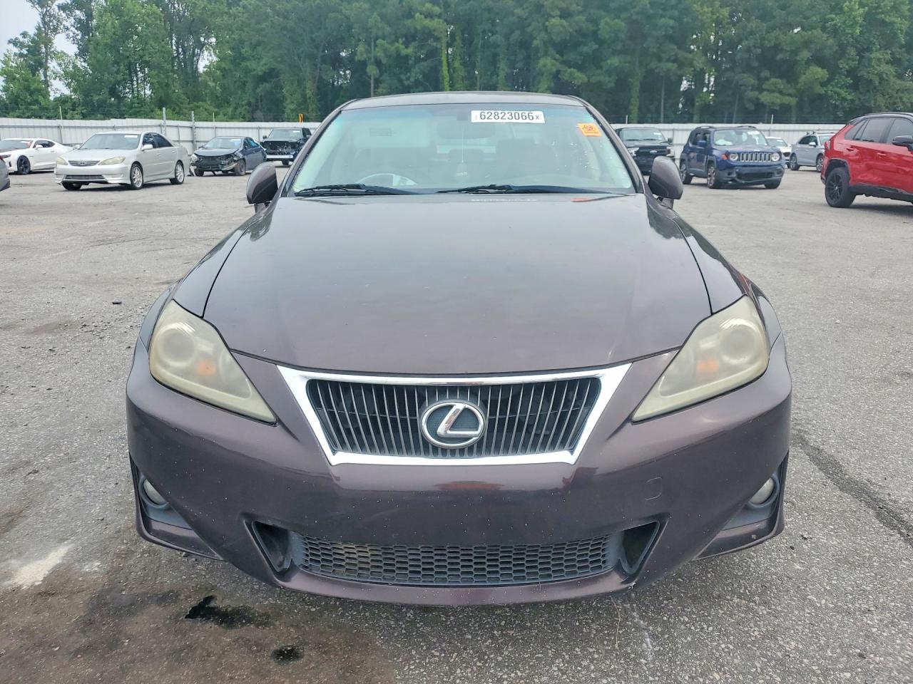 2012 Lexus Is 250 Base Gray vin: JTHBF5C2XC2102690