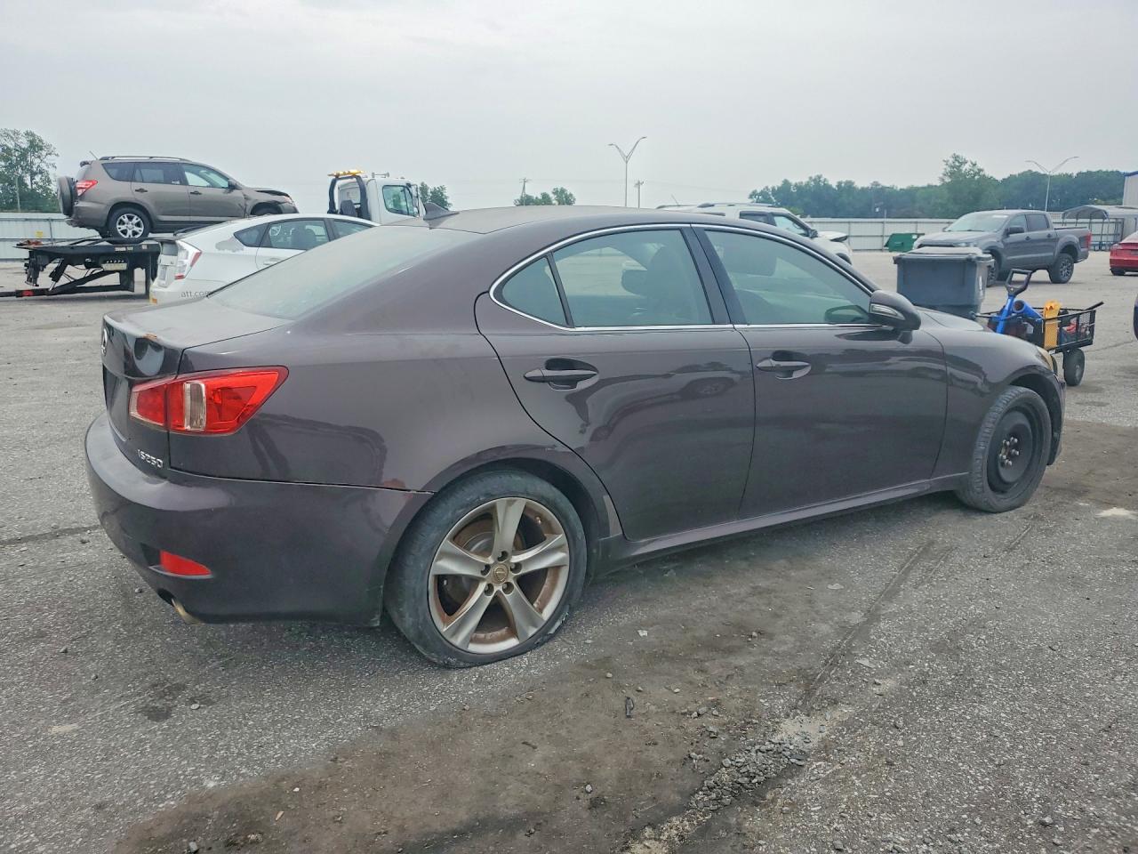 2012 Lexus Is 250 Base Gray vin: JTHBF5C2XC2102690