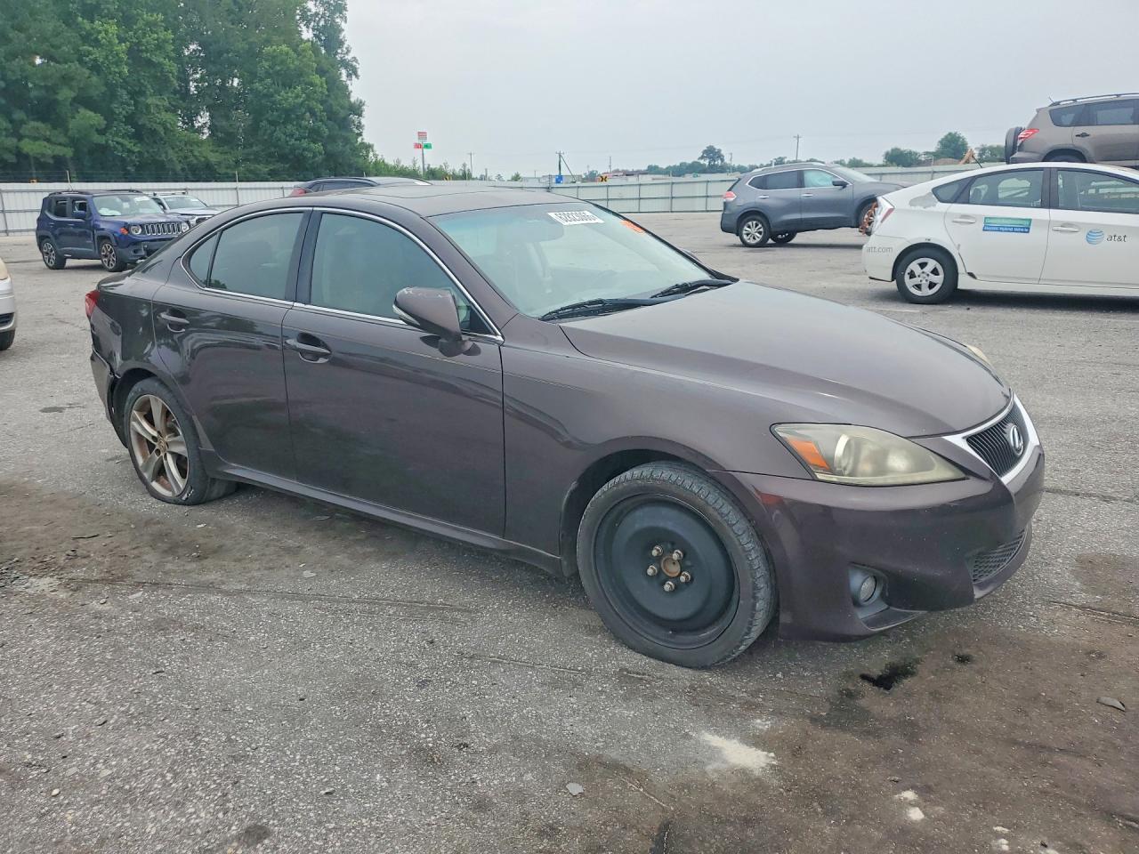 2012 Lexus Is 250 Base Gray vin: JTHBF5C2XC2102690