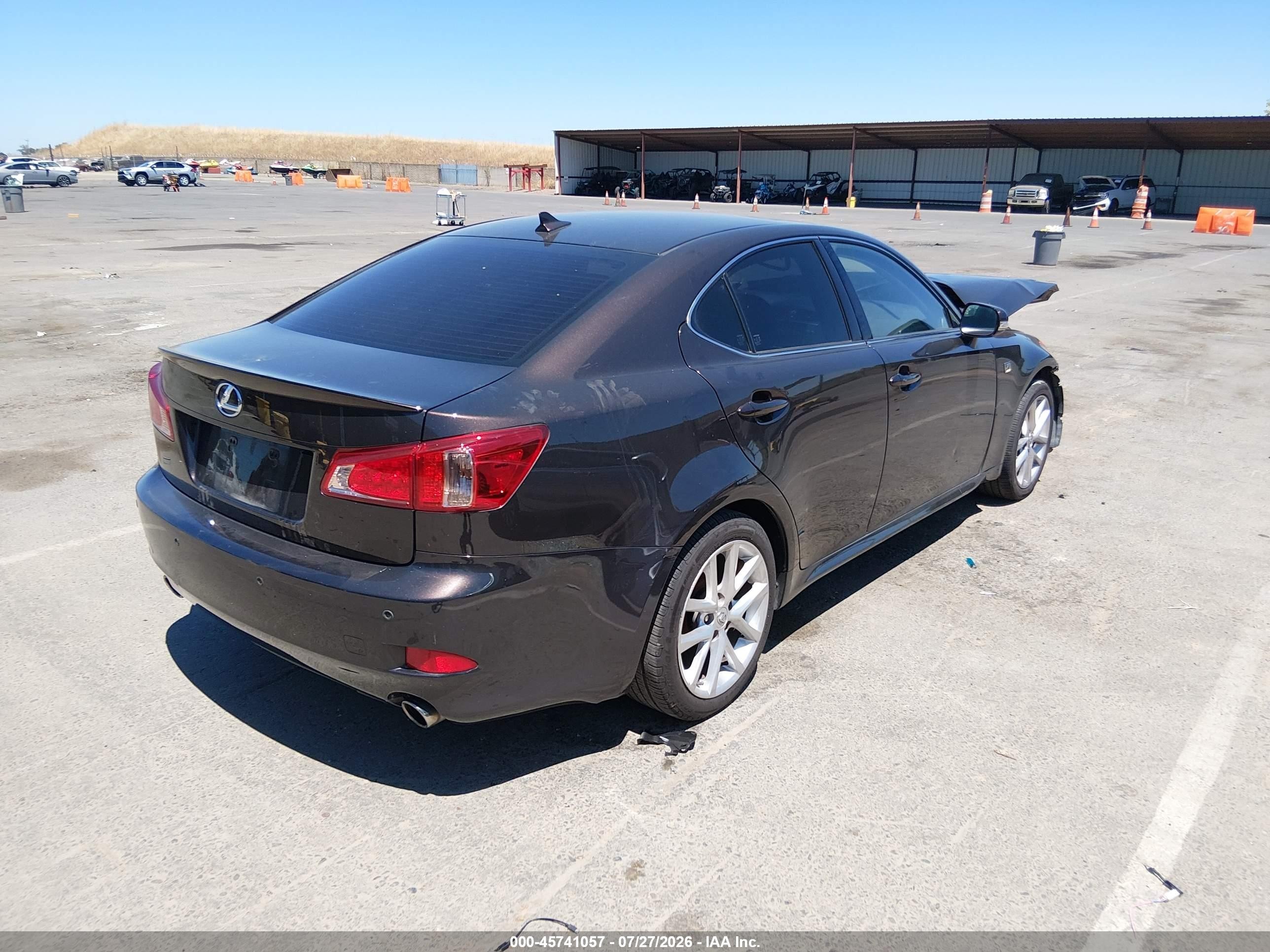 2012 Lexus Is 250   Brown vin: JTHBF5C2XC5165402