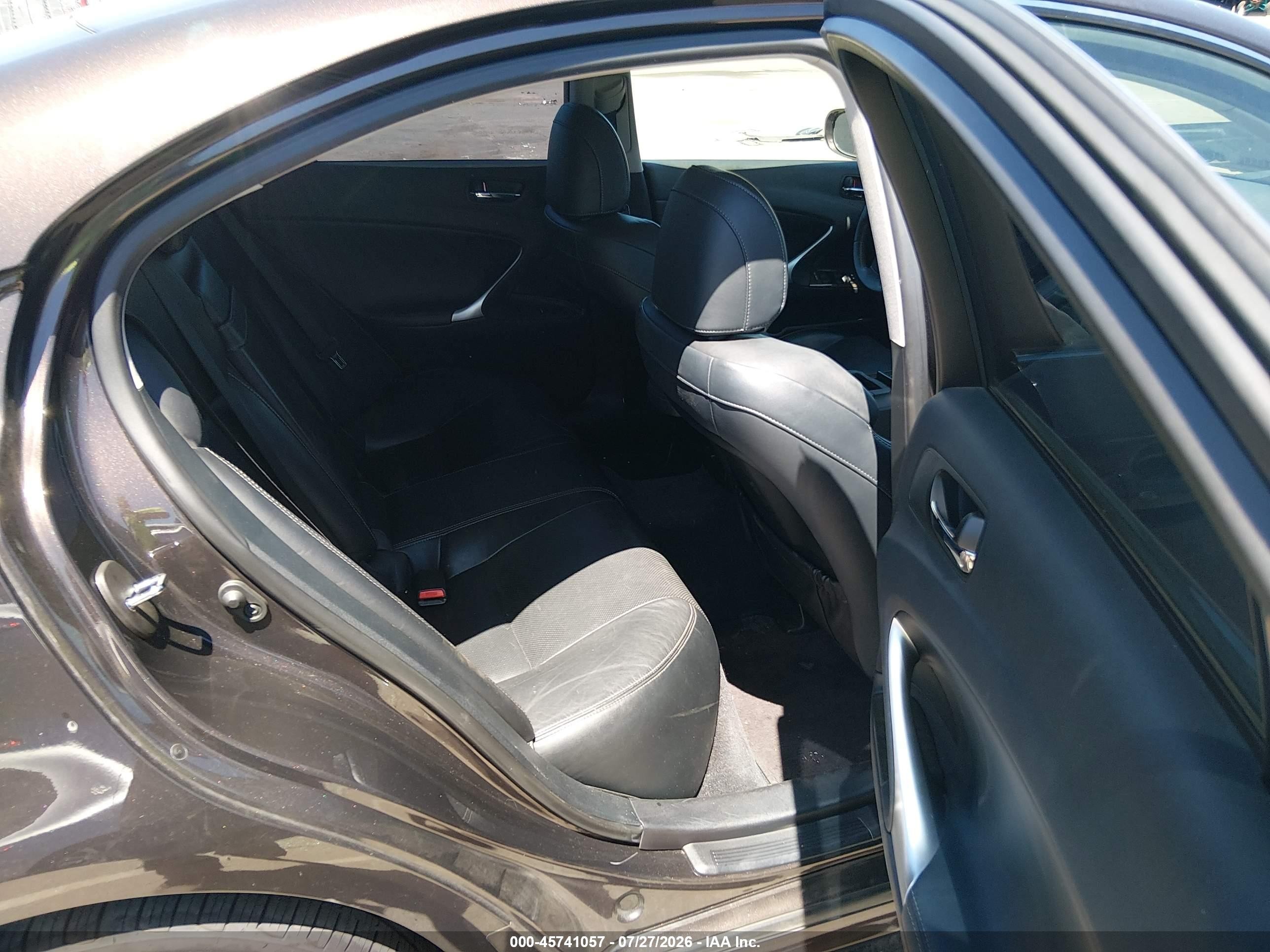2012 Lexus Is 250   Brown vin: JTHBF5C2XC5165402
