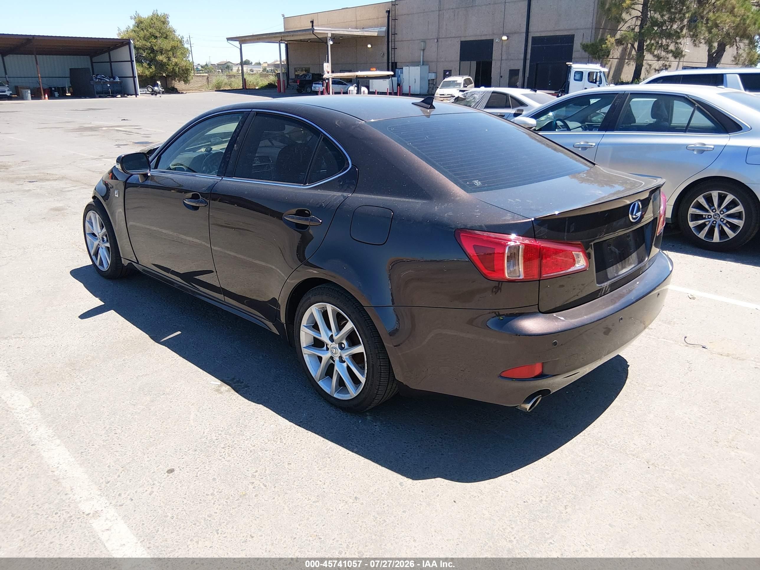 2012 Lexus Is 250   Brown vin: JTHBF5C2XC5165402
