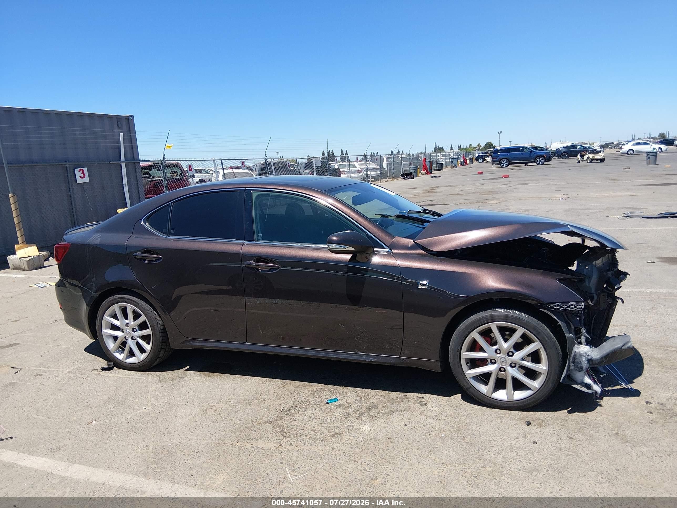 2012 Lexus Is 250   Brown vin: JTHBF5C2XC5165402