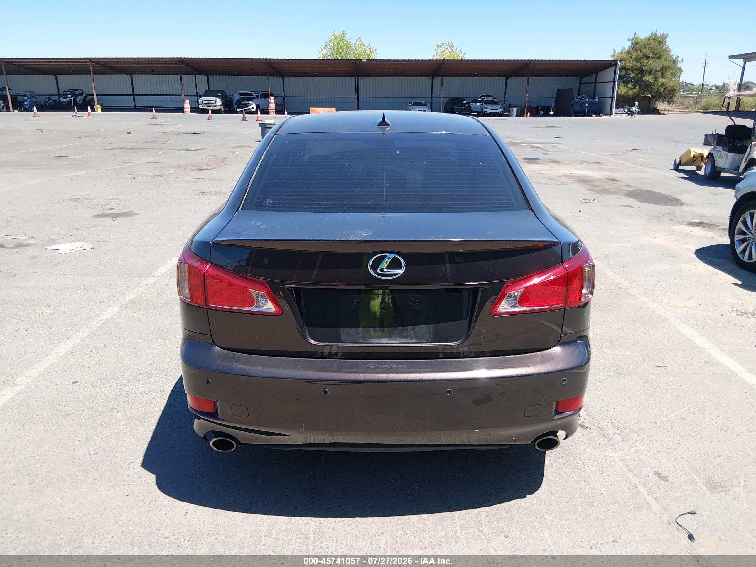 2012 Lexus Is 250   Brown vin: JTHBF5C2XC5165402