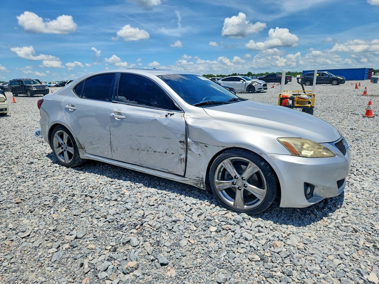 2012 Lexus Is 250 Silver vin: JTHBF5C2XC5170504