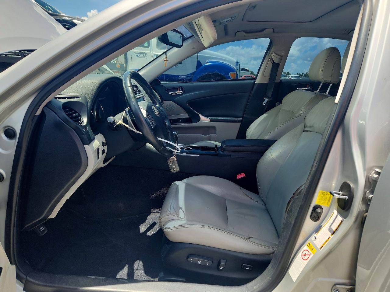 2012 Lexus Is 250 Silver vin: JTHBF5C2XC5170504
