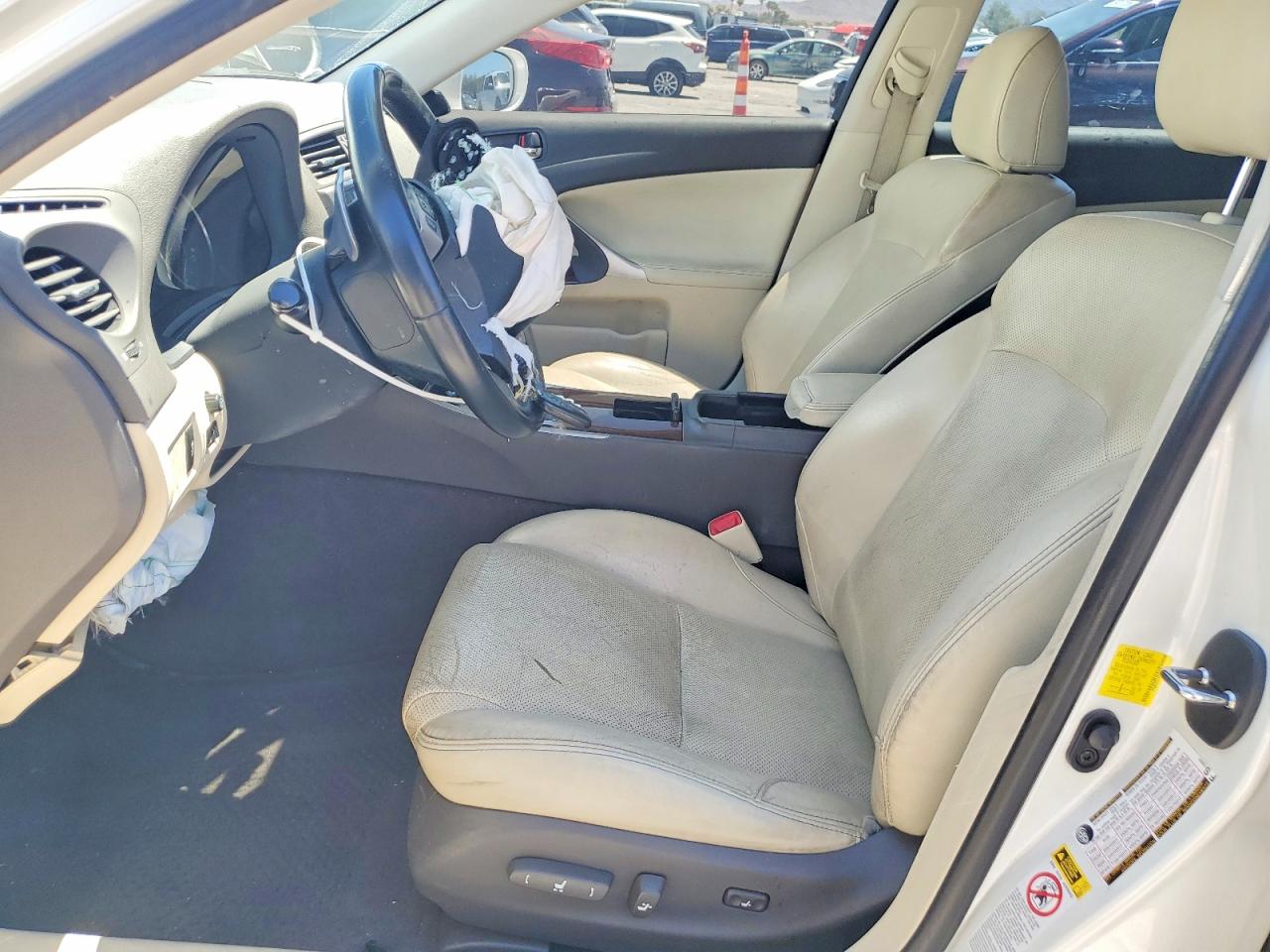 2012 Lexus Is 250 Белый vin: JTHBF5C2XC5181468