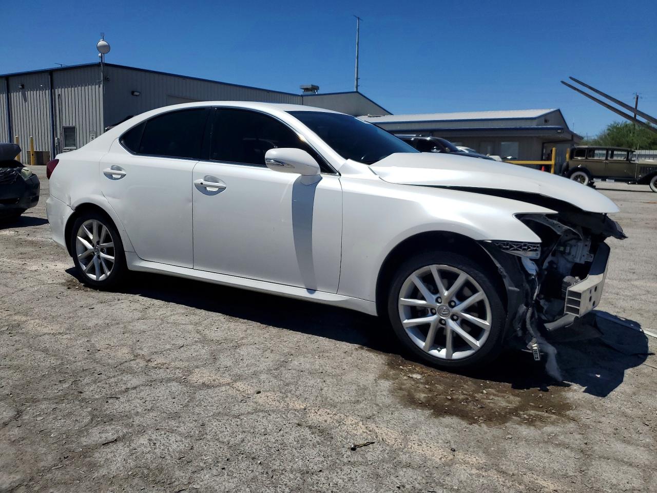 2012 Lexus Is 250 Белый vin: JTHBF5C2XC5181468