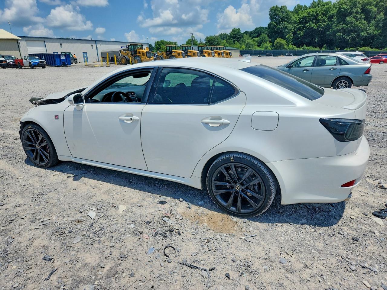 2012 Lexus Is 250 White vin: JTHBF5C2XC5181700