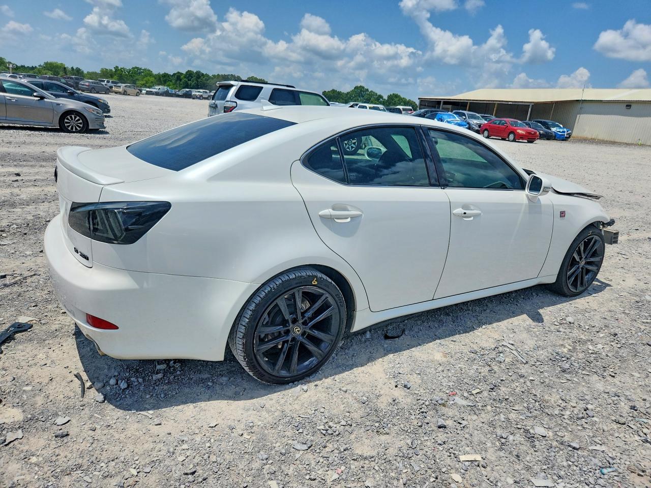 2012 Lexus Is 250 White vin: JTHBF5C2XC5181700