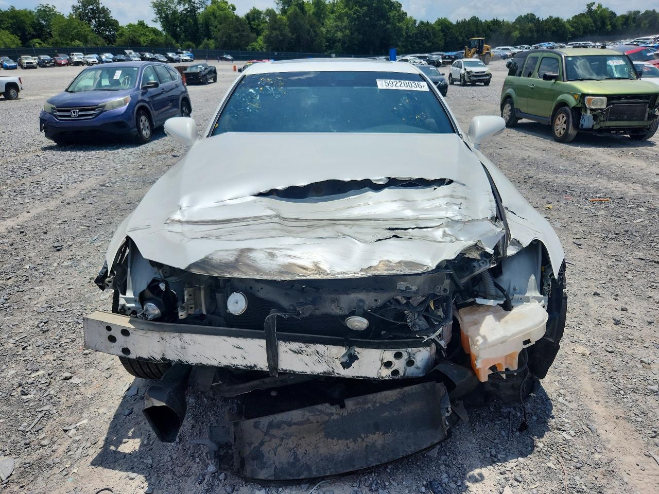 2012 Lexus Is 250 White vin: JTHBF5C2XC5181700