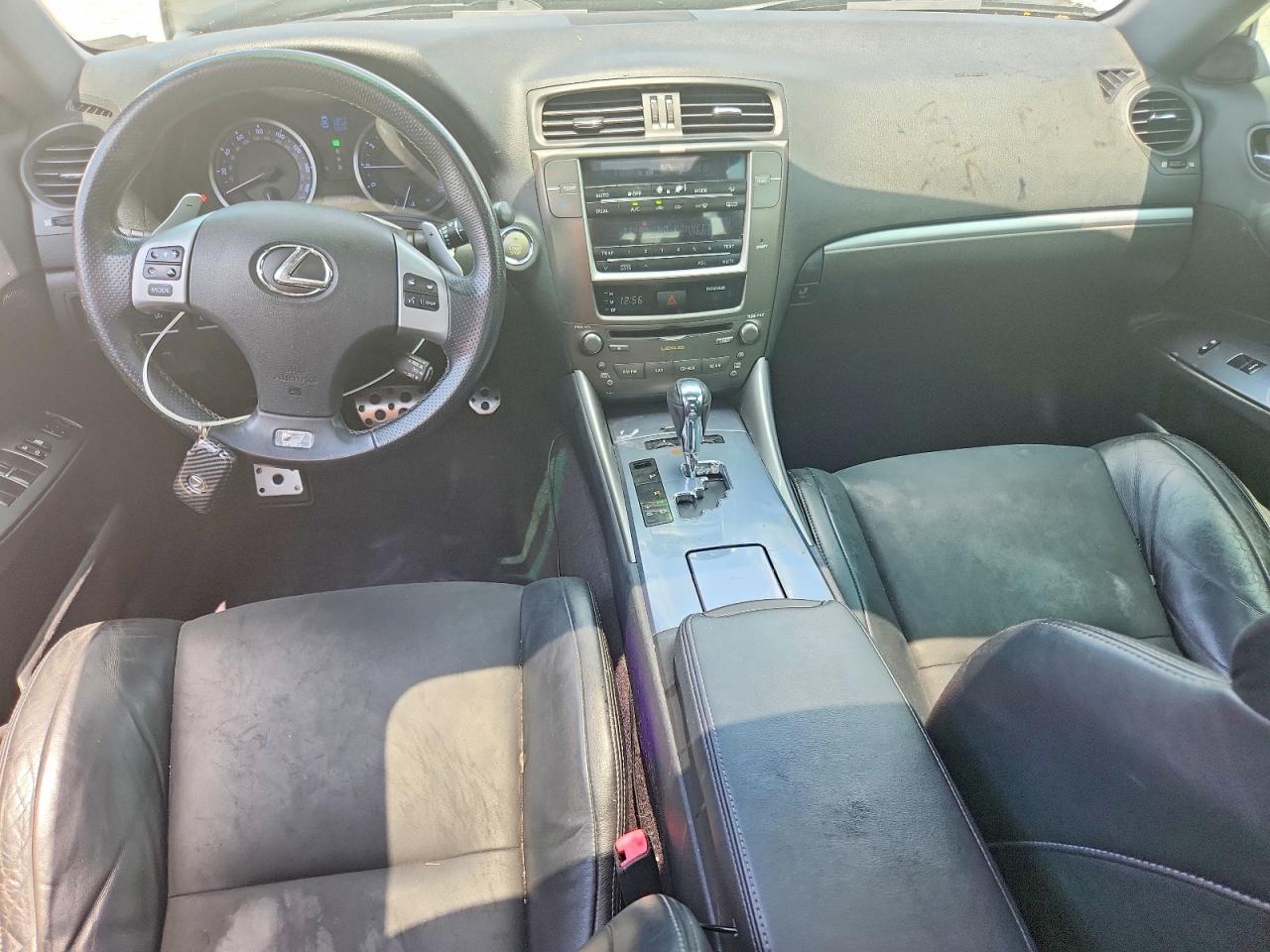 2012 Lexus Is 250 White vin: JTHBF5C2XC5181700