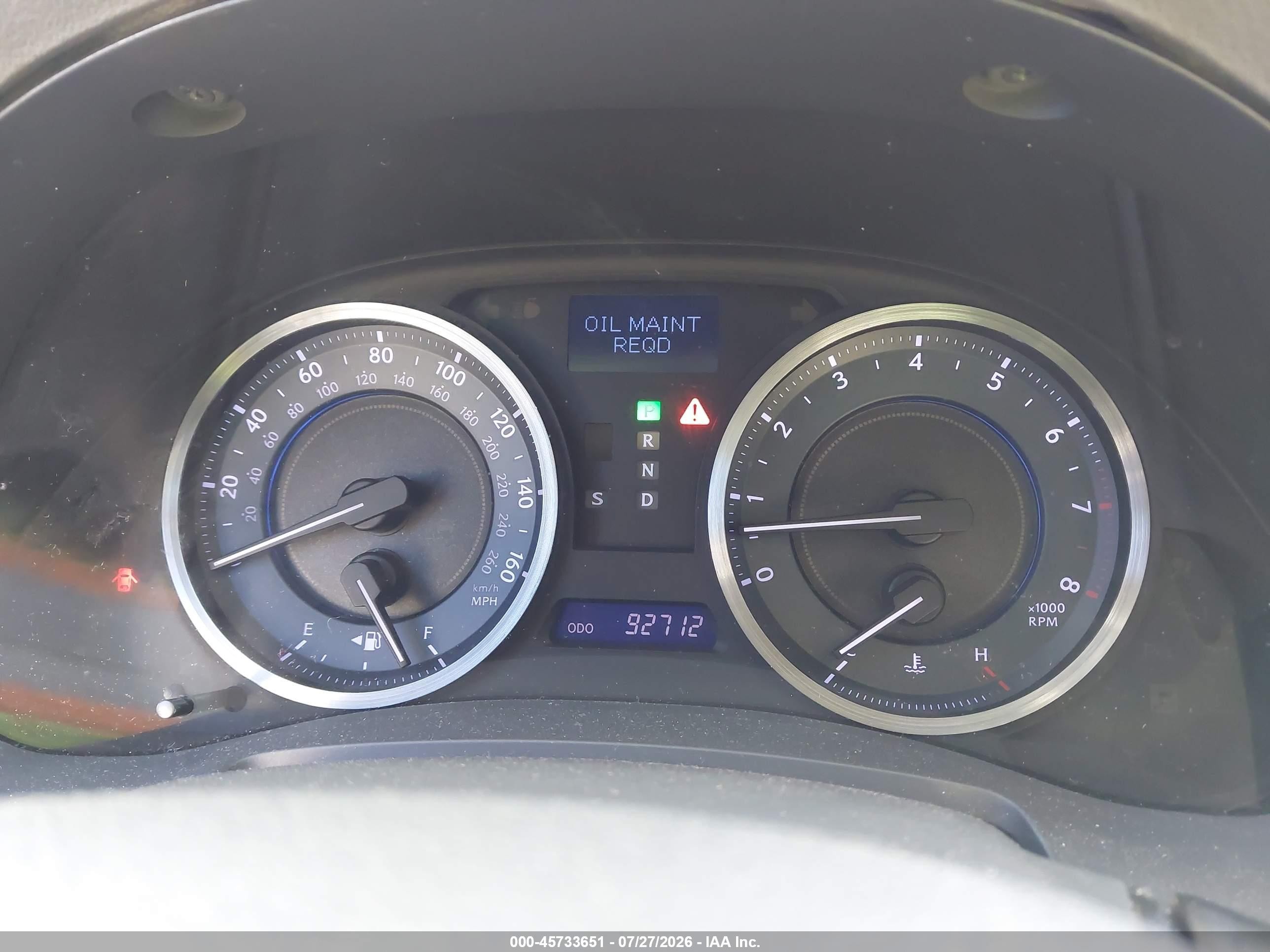 2012 Lexus Is 250   Белый vin: JTHBF5C2XC5183883