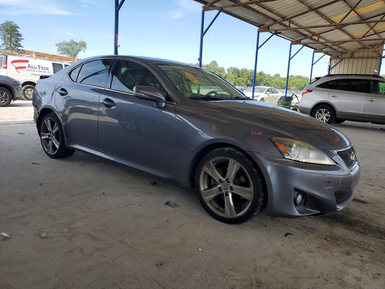 2013 Lexus Is 250 Gray vin: JTHBF5C2XD5185215