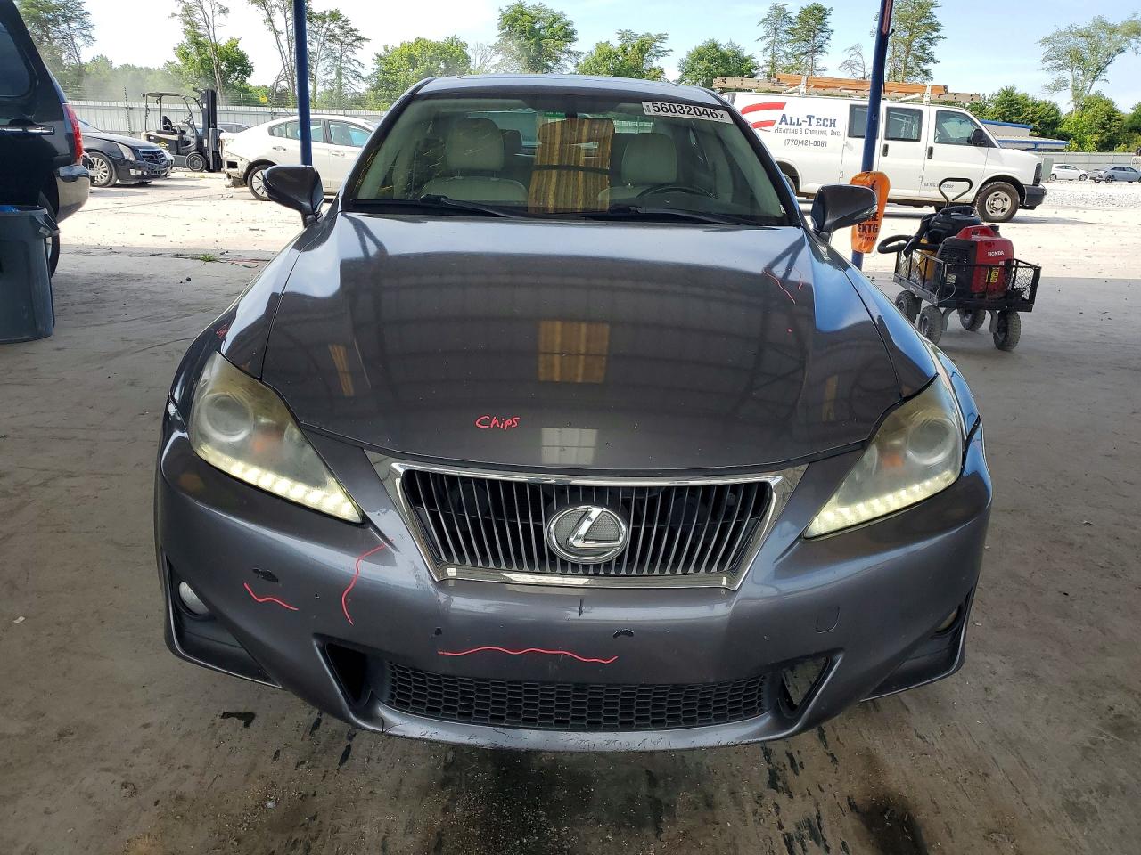 2013 Lexus Is 250 Gray vin: JTHBF5C2XD5185215