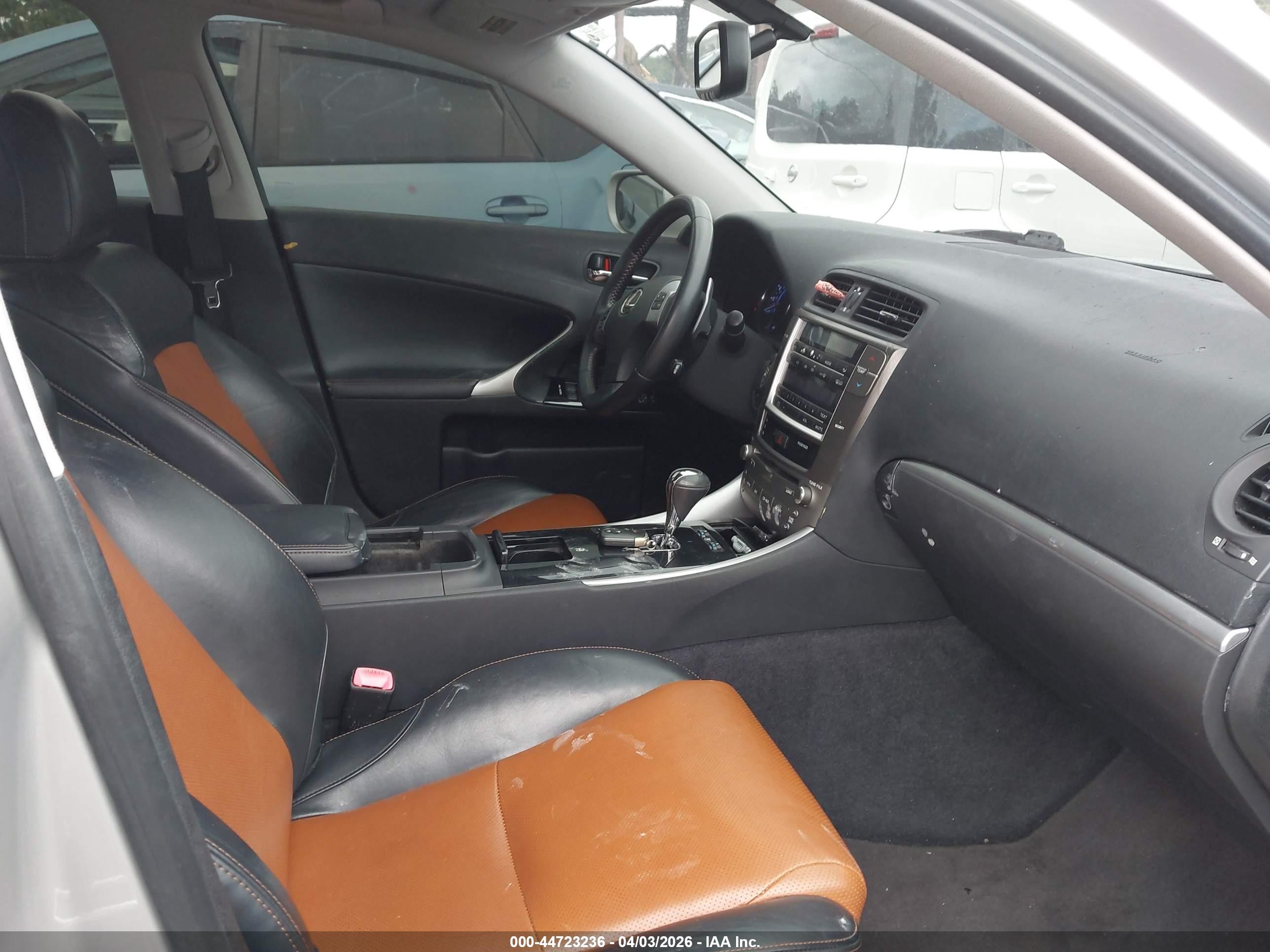 2013 Lexus Is 250 Silver vin: JTHBF5C2XD5187028