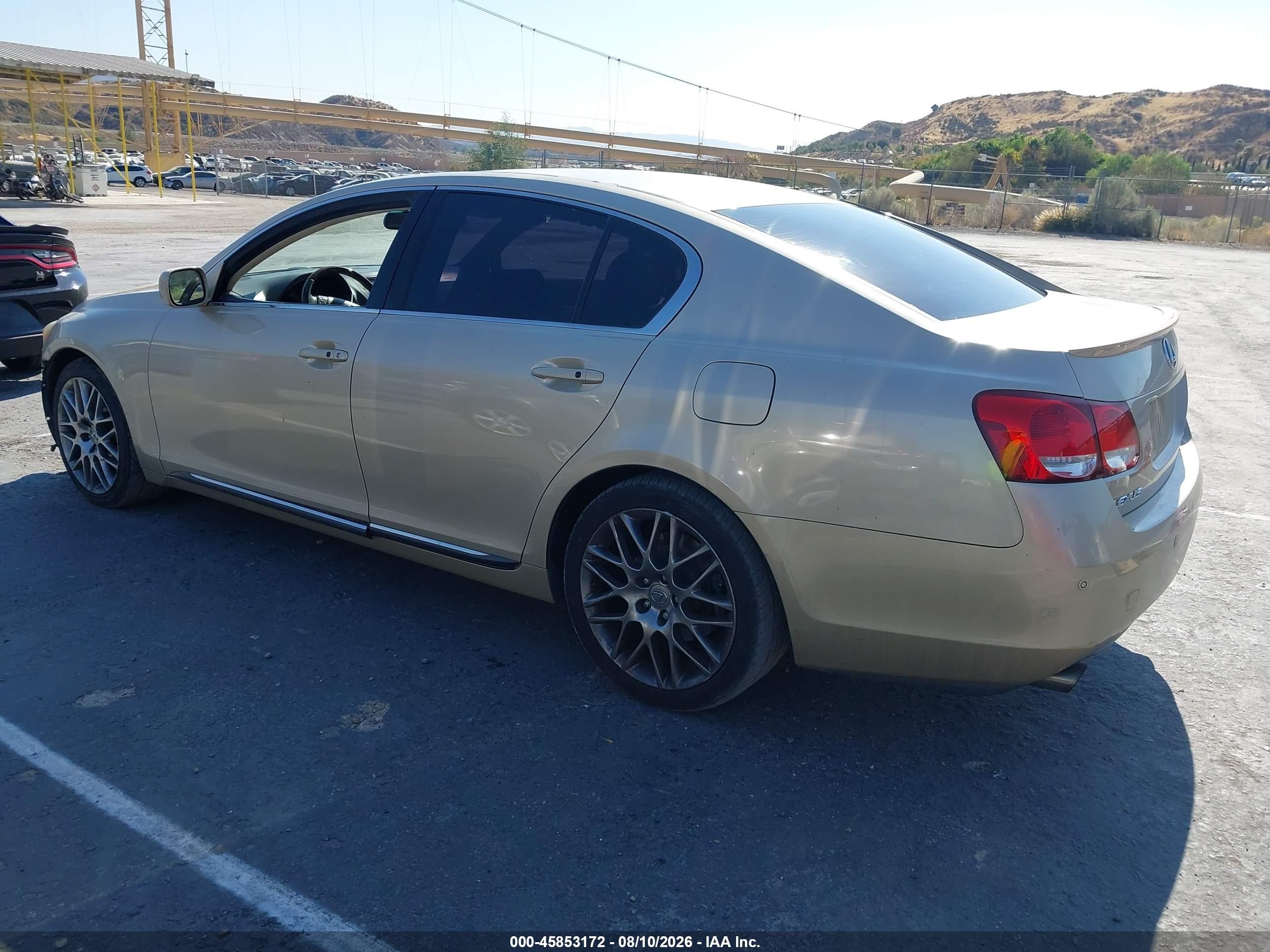 2006 Lexus Gs 300 Champagne vin: JTHBH96S065004445