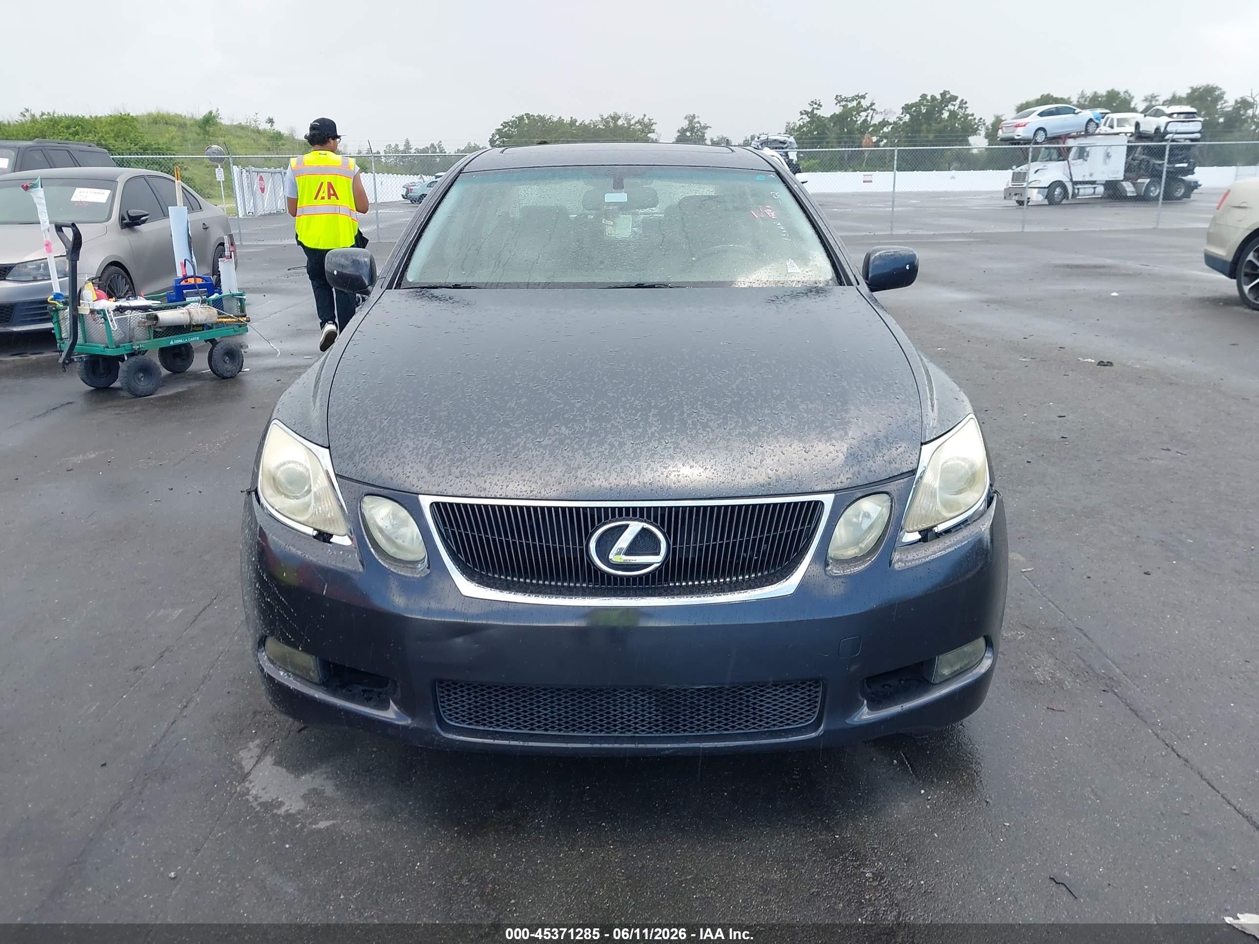 2006 Lexus Gs 300 Серый vin: JTHBH96S065008835
