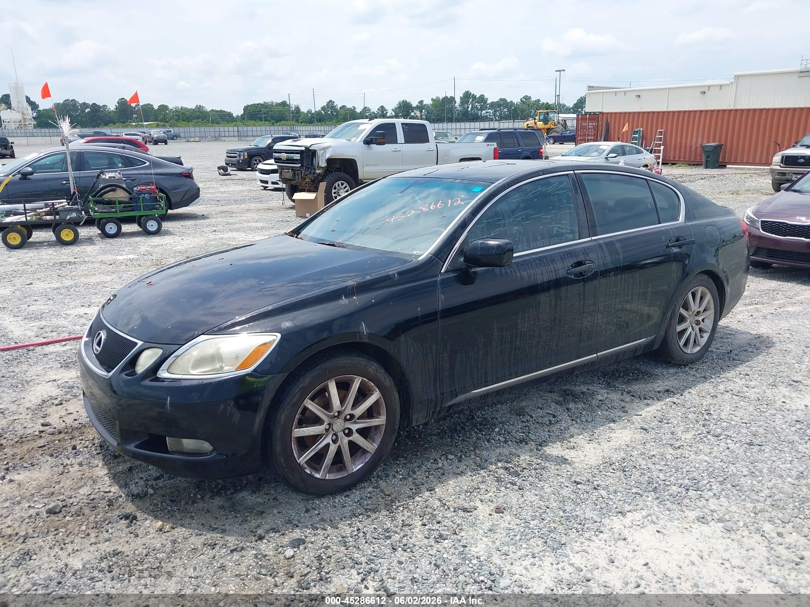 2006 Lexus Gs 300   Black vin: JTHBH96S065017406