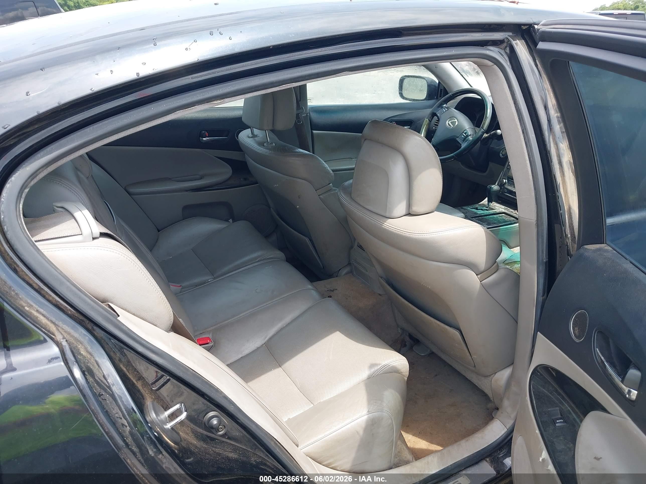 2006 Lexus Gs 300   Black vin: JTHBH96S065017406