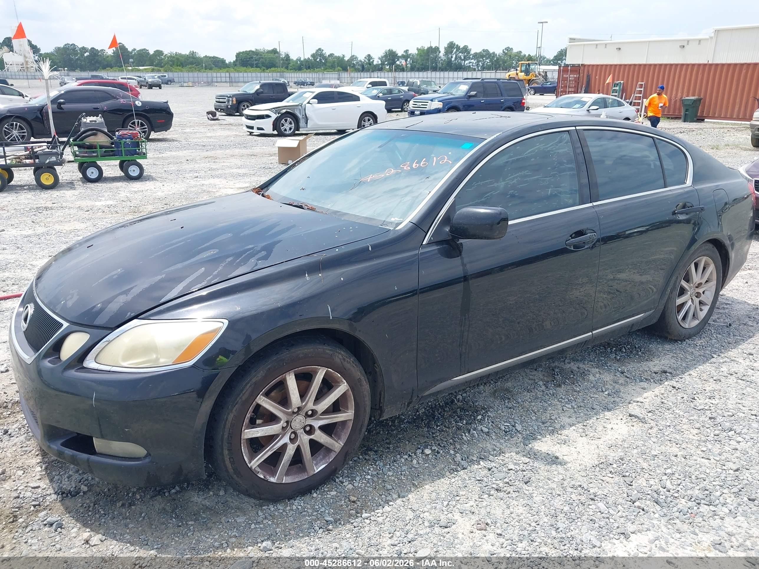 2006 Lexus Gs 300   Black vin: JTHBH96S065017406