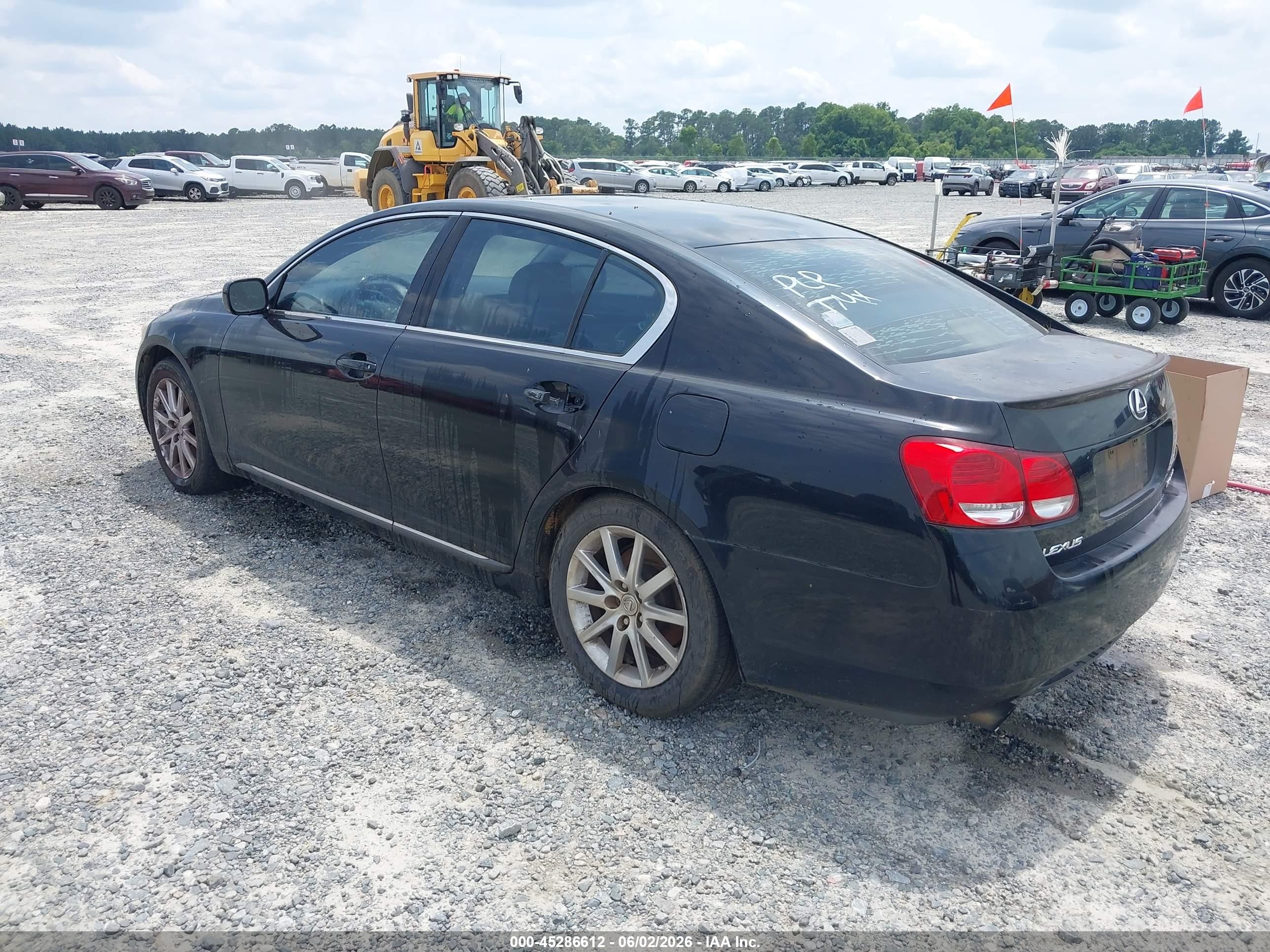 2006 Lexus Gs 300   Black vin: JTHBH96S065017406