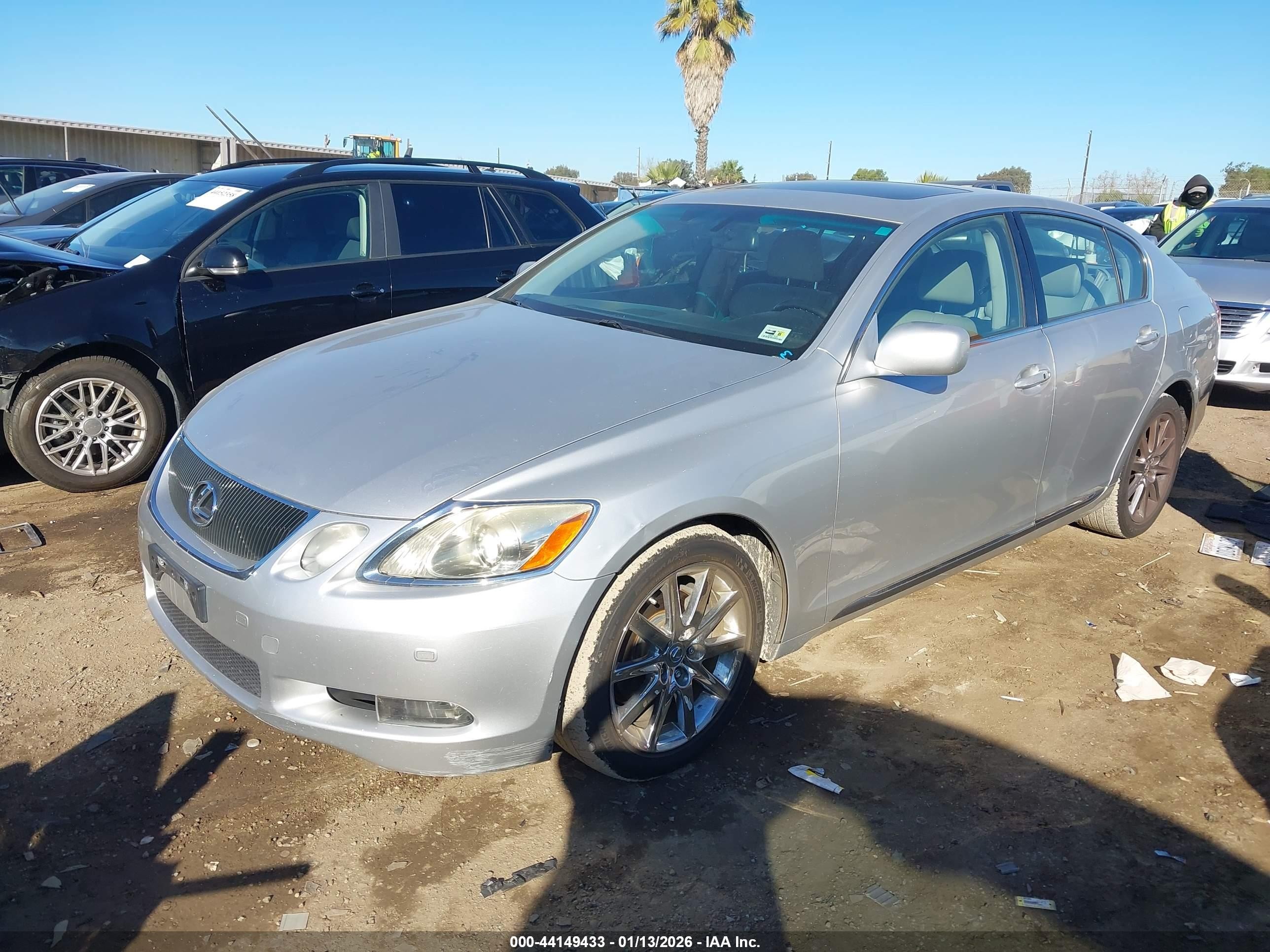 2006 Lexus Gs 300   Silver vin: JTHBH96S065027126