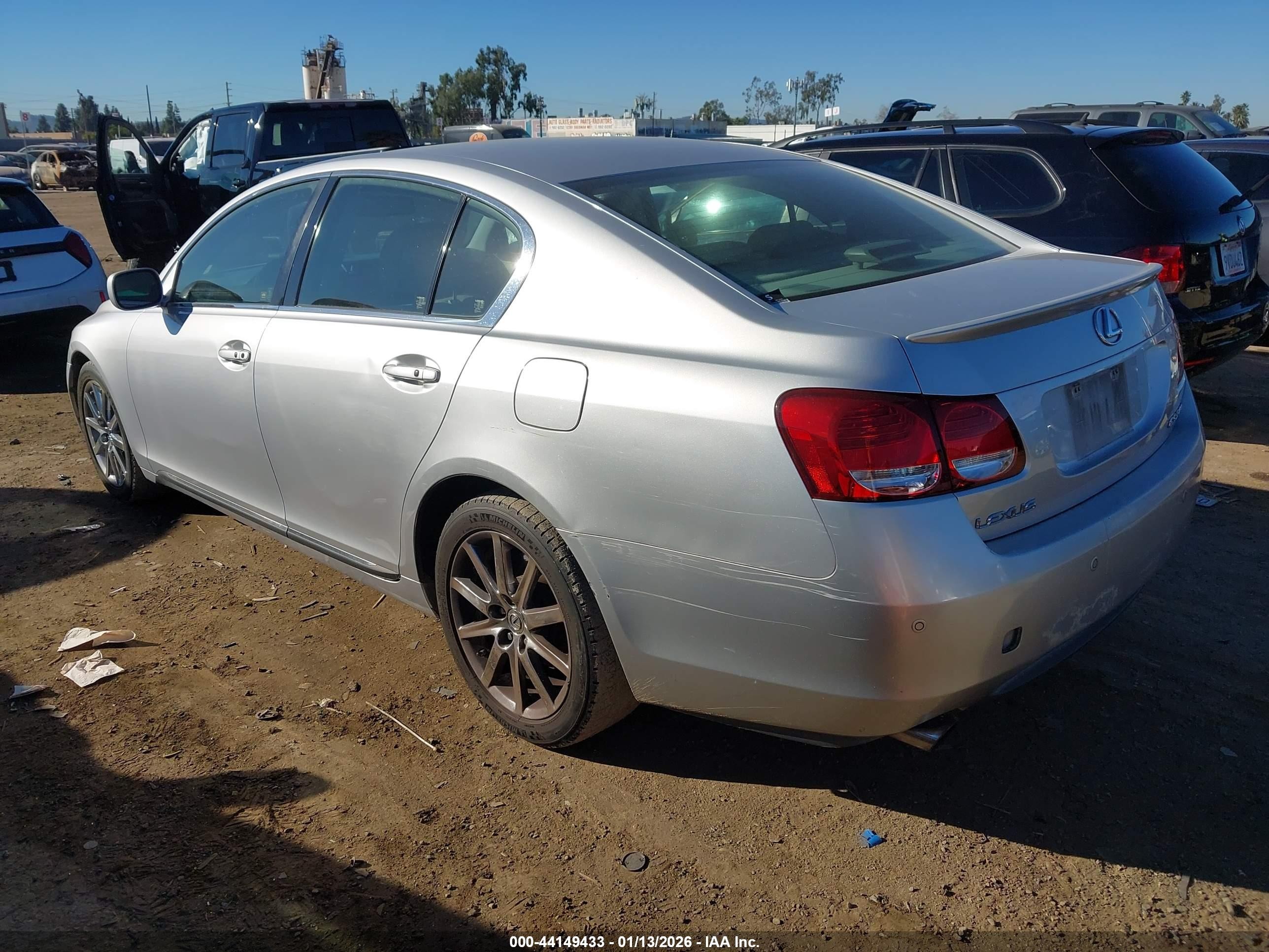 2006 Lexus Gs 300   Silver vin: JTHBH96S065027126