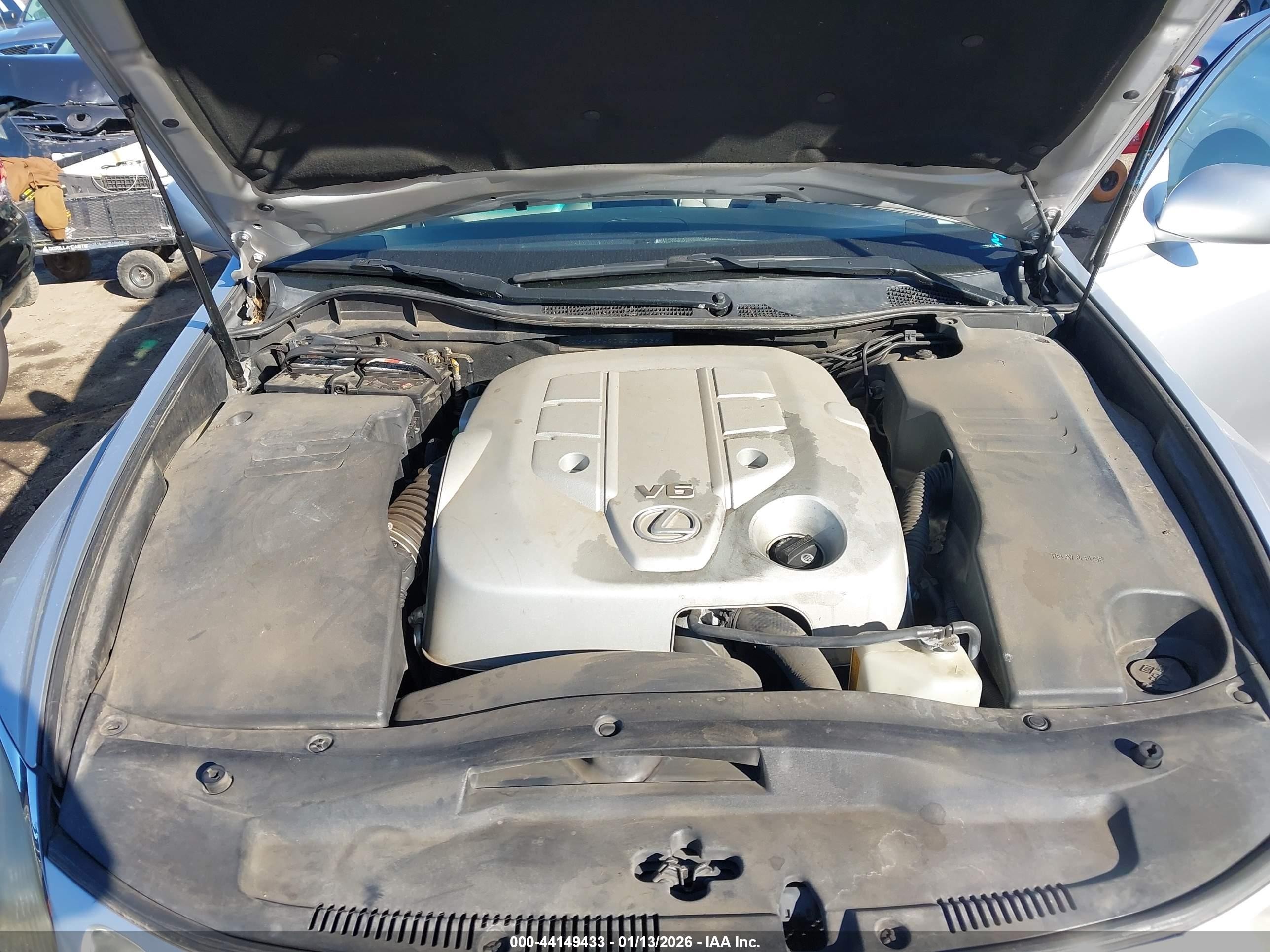 2006 Lexus Gs 300   Silver vin: JTHBH96S065027126