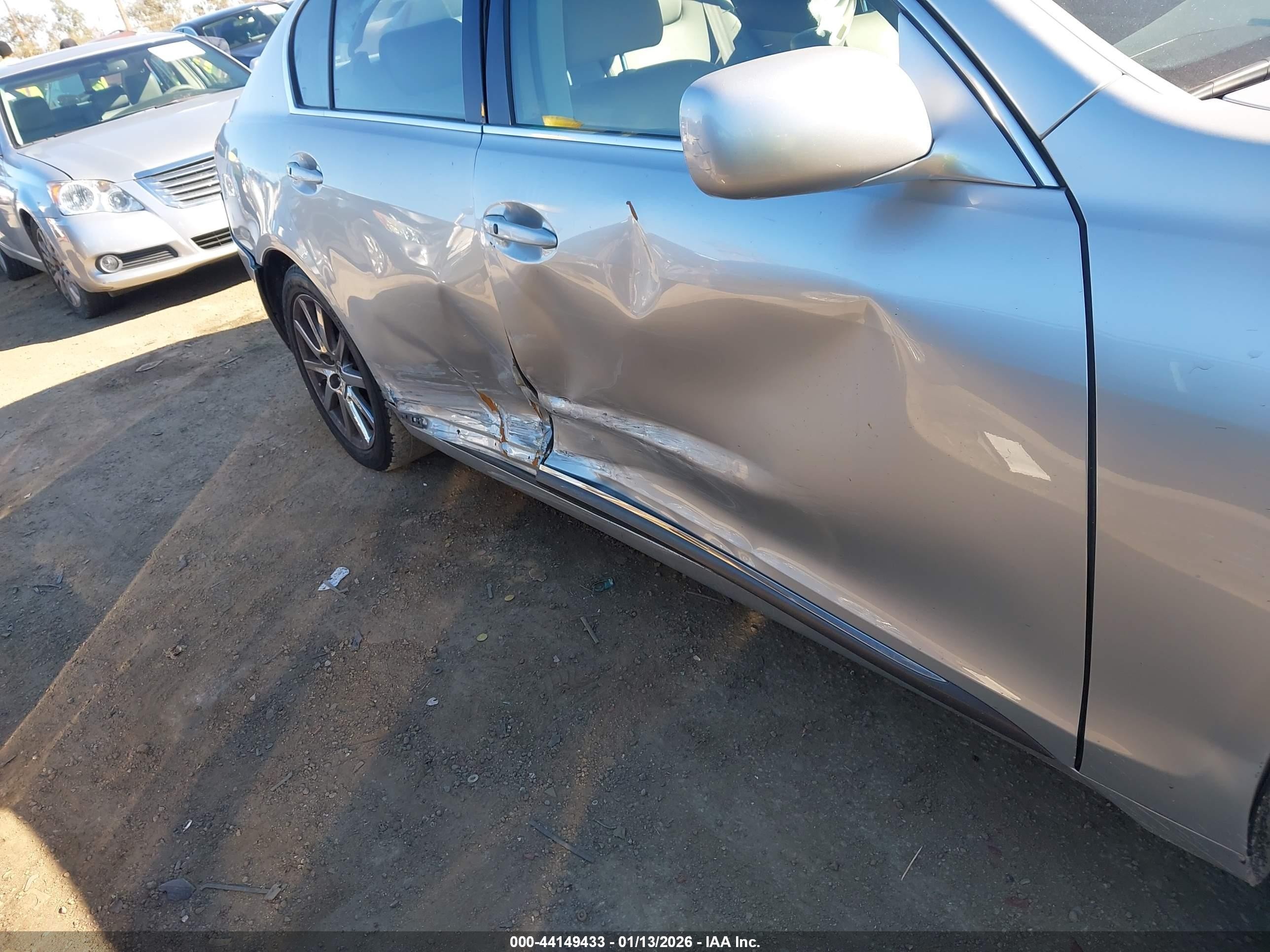 2006 Lexus Gs 300   Silver vin: JTHBH96S065027126