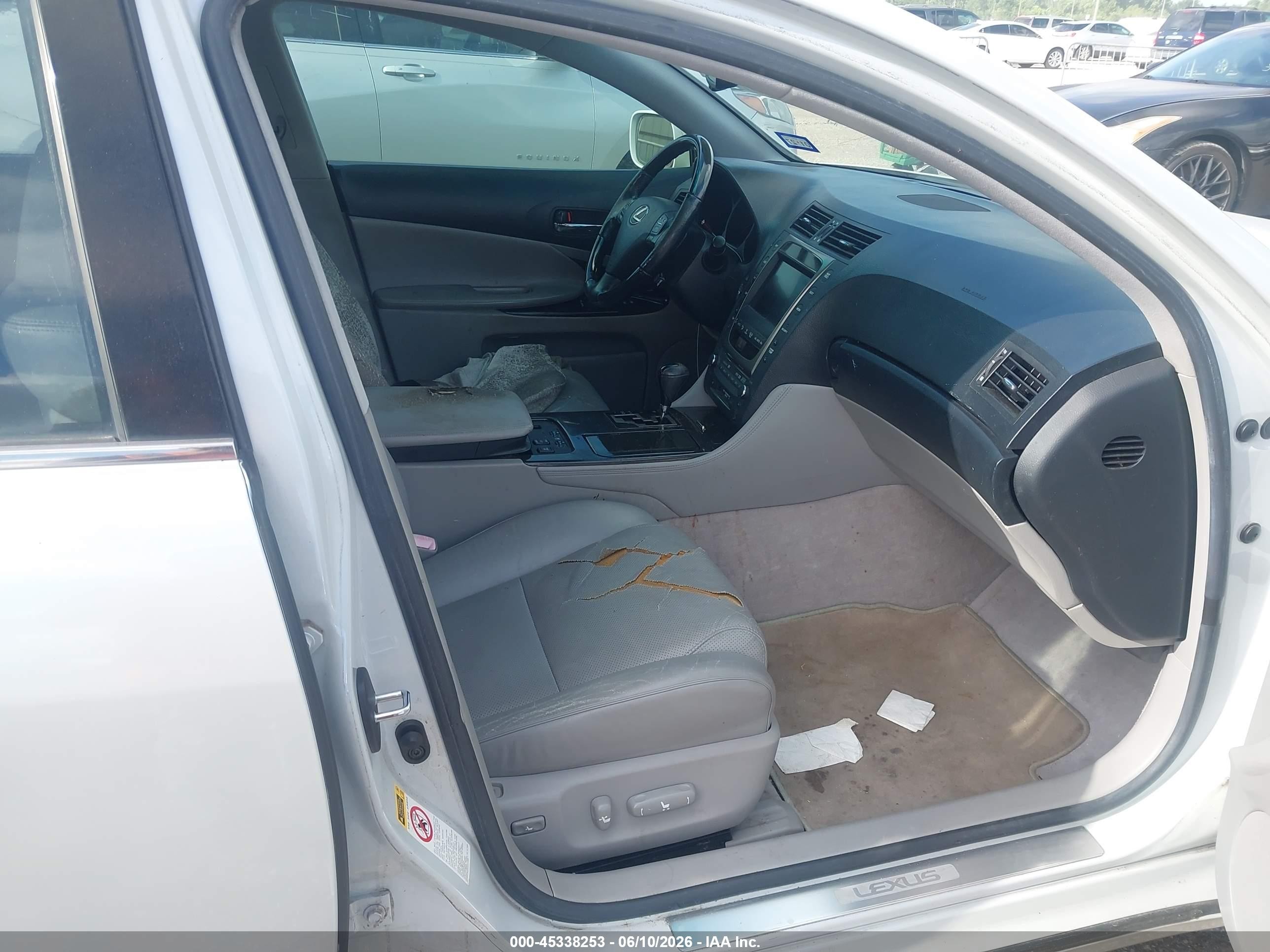 2006 Lexus Gs 300   White vin: JTHBH96S065032276