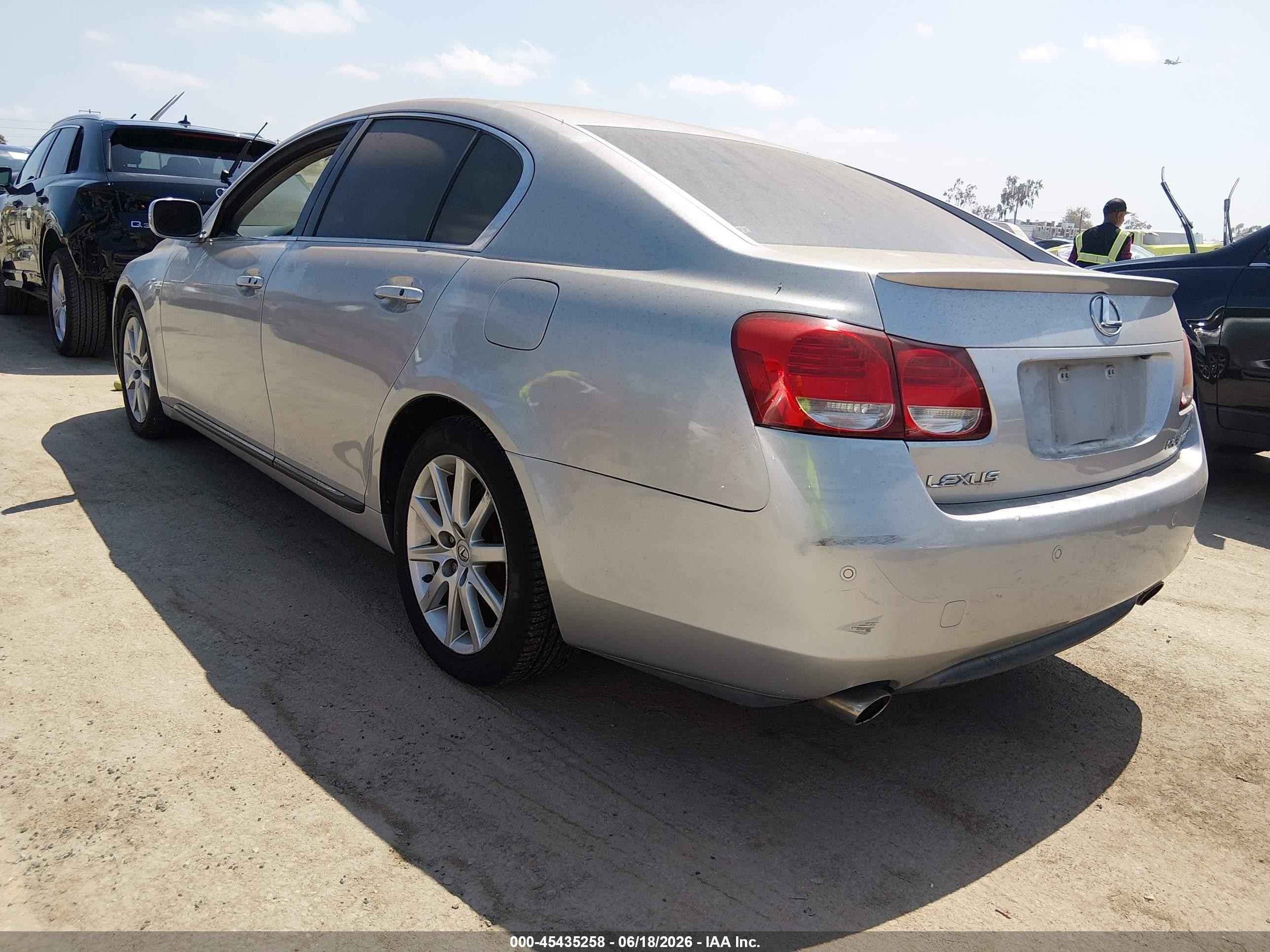 2006 Lexus Gs 300   Silver vin: JTHBH96S165020086