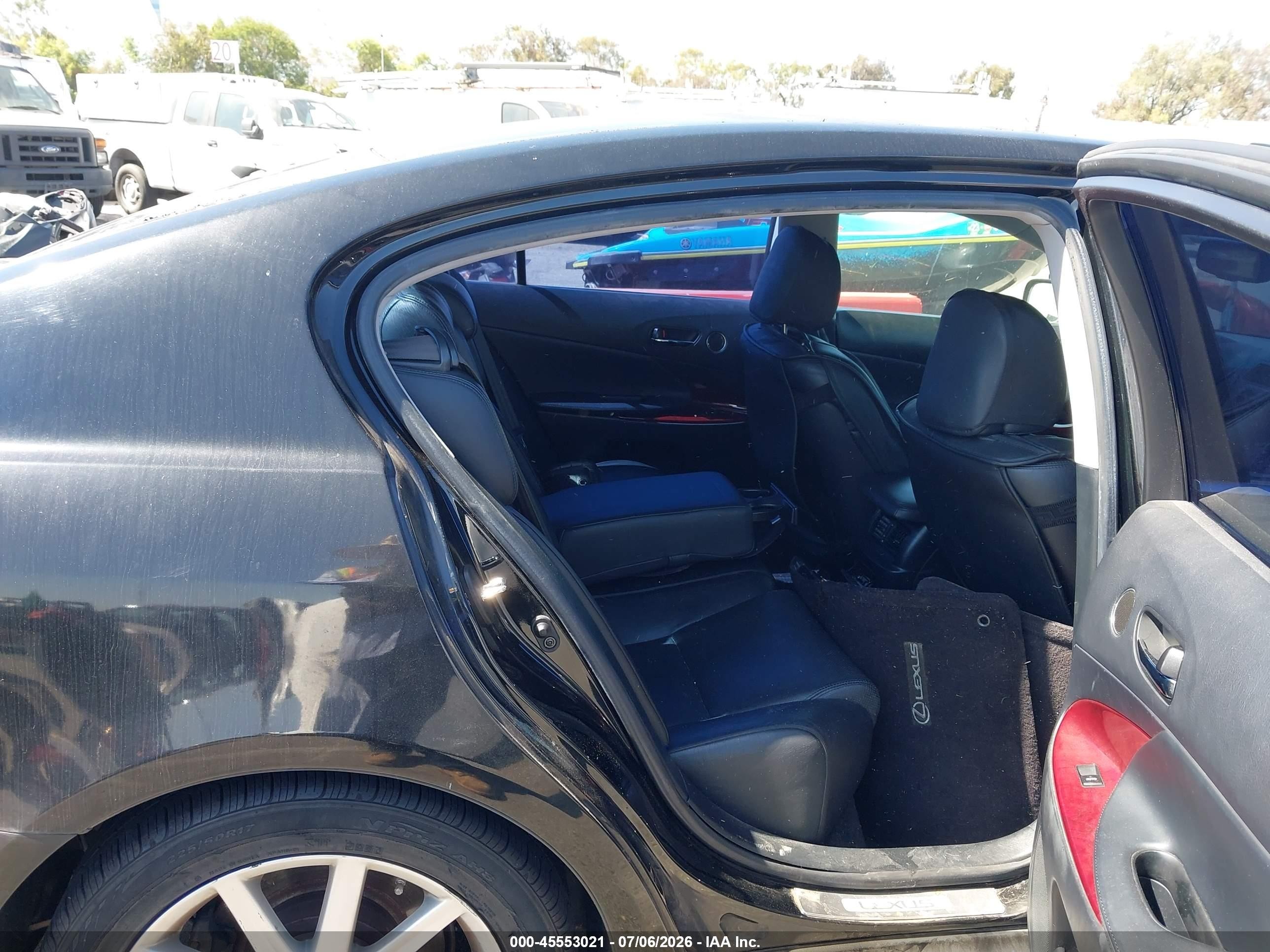 2006 Lexus Gs 300   Black vin: JTHBH96S165027930