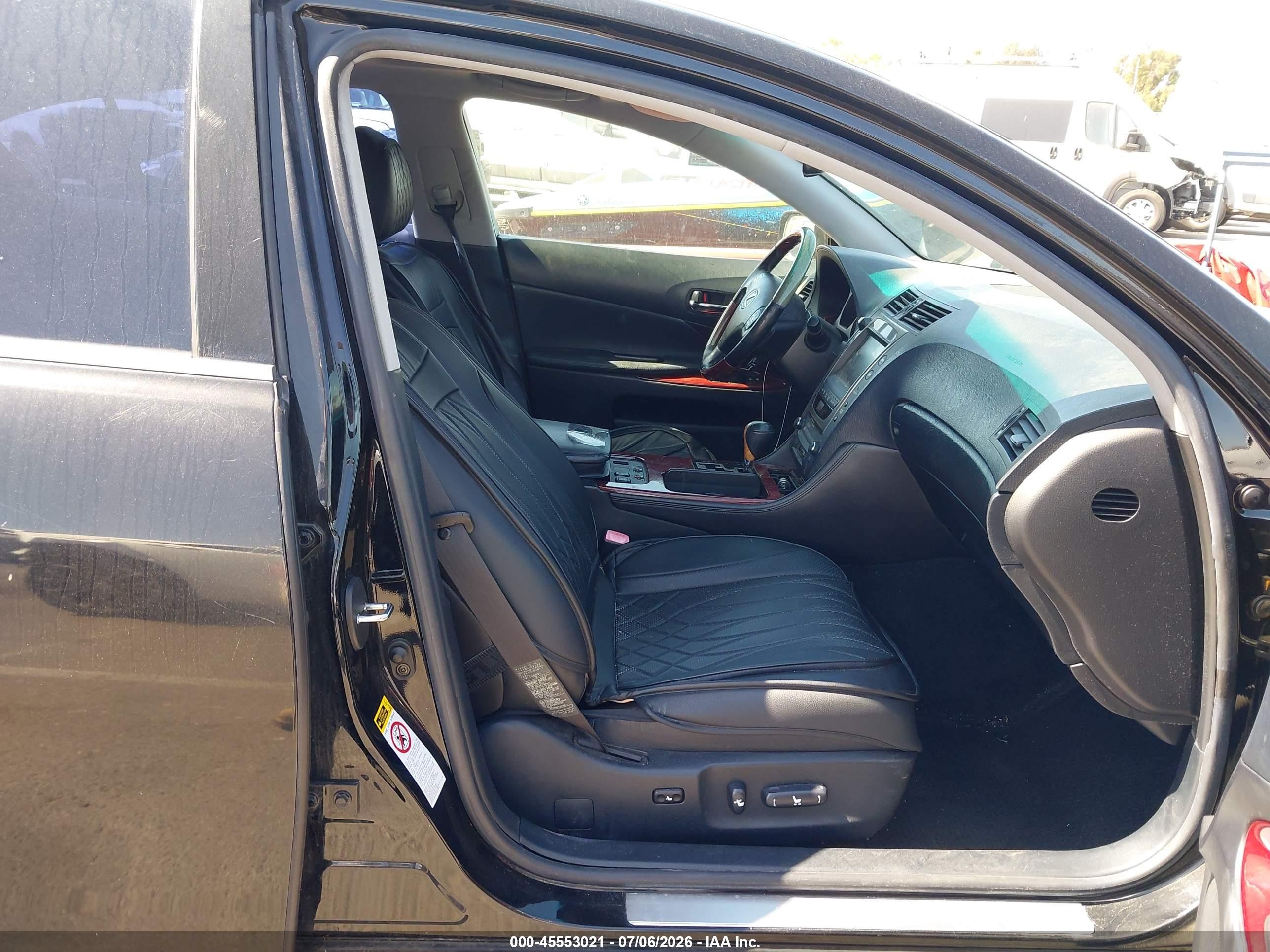 2006 Lexus Gs 300   Black vin: JTHBH96S165027930