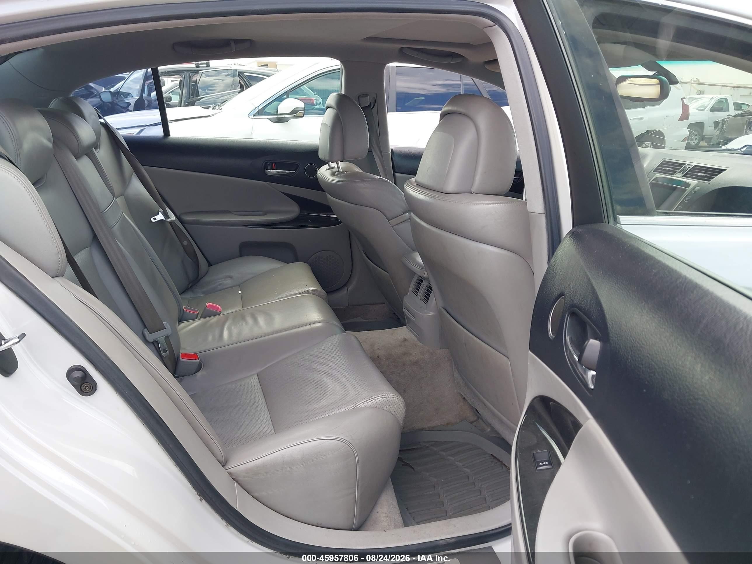 2006 Lexus Gs 300 White vin: JTHBH96S165030035