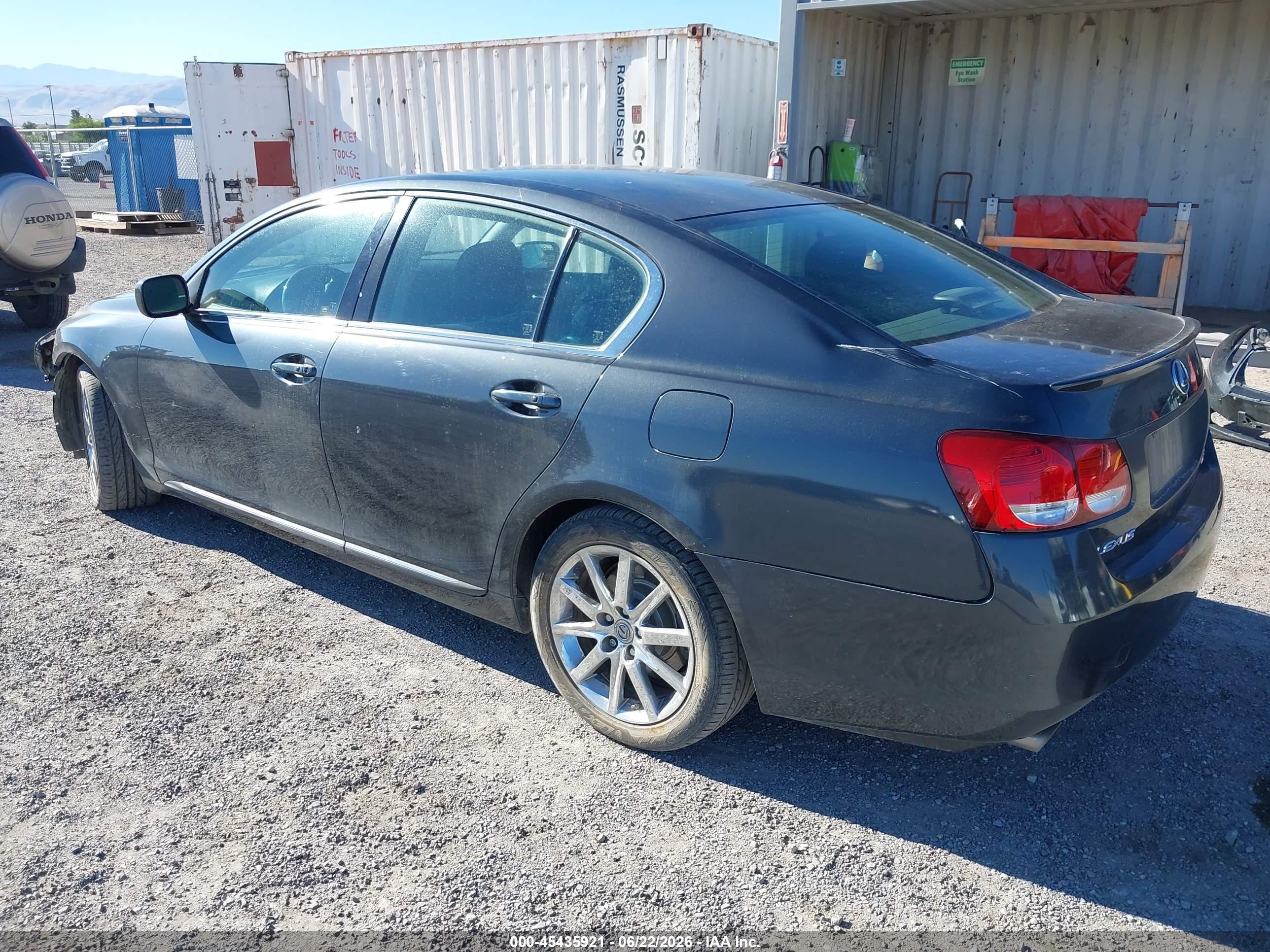 2006 Lexus Gs 300   Gray vin: JTHBH96S165042525