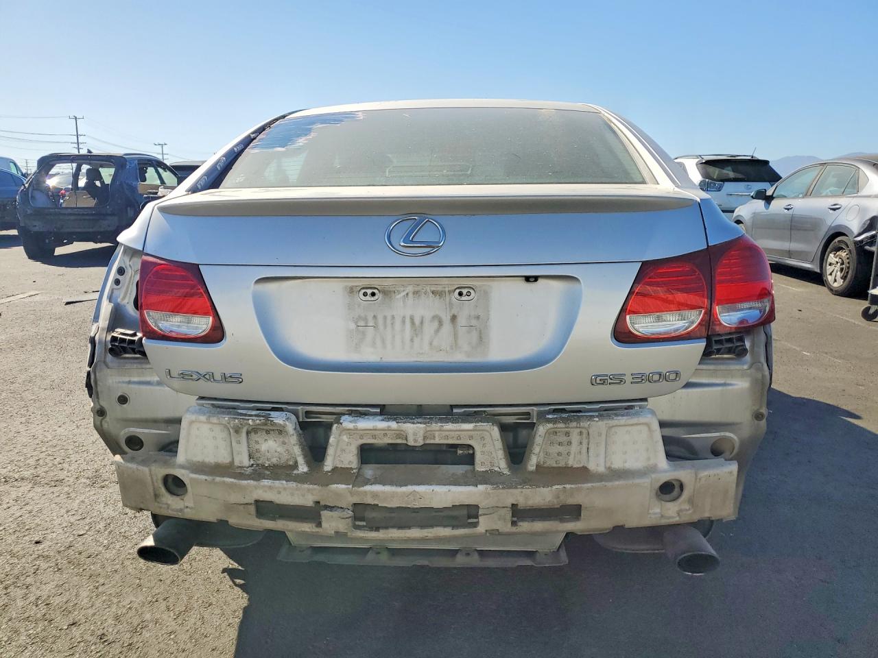2006 Lexus Gs 300 Серебряный vin: JTHBH96S265017052
