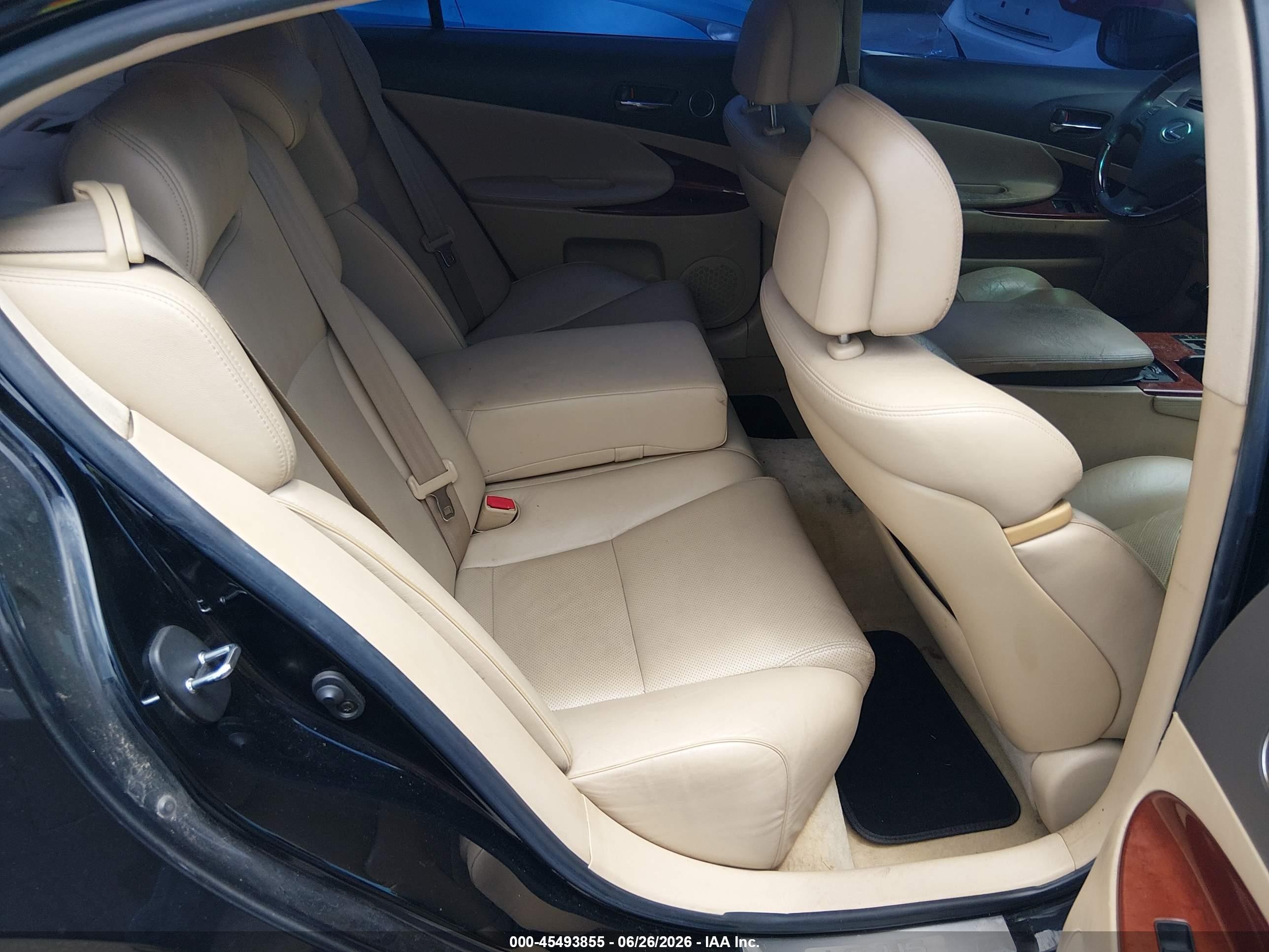 2006 Lexus Gs 300   Черный vin: JTHBH96S265026432
