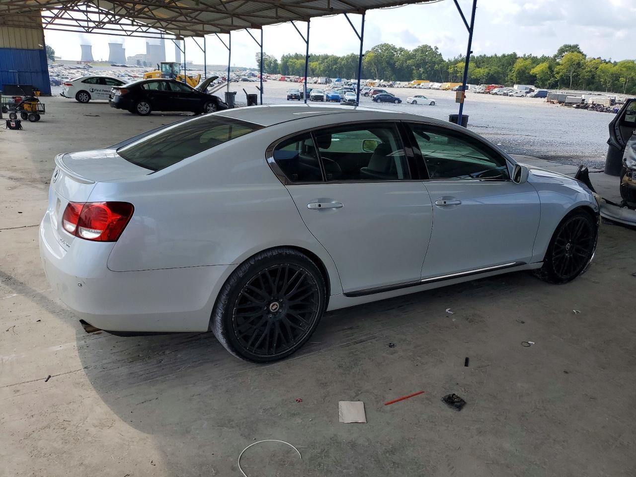 2006 Lexus Gs 300 White vin: JTHBH96S265037849